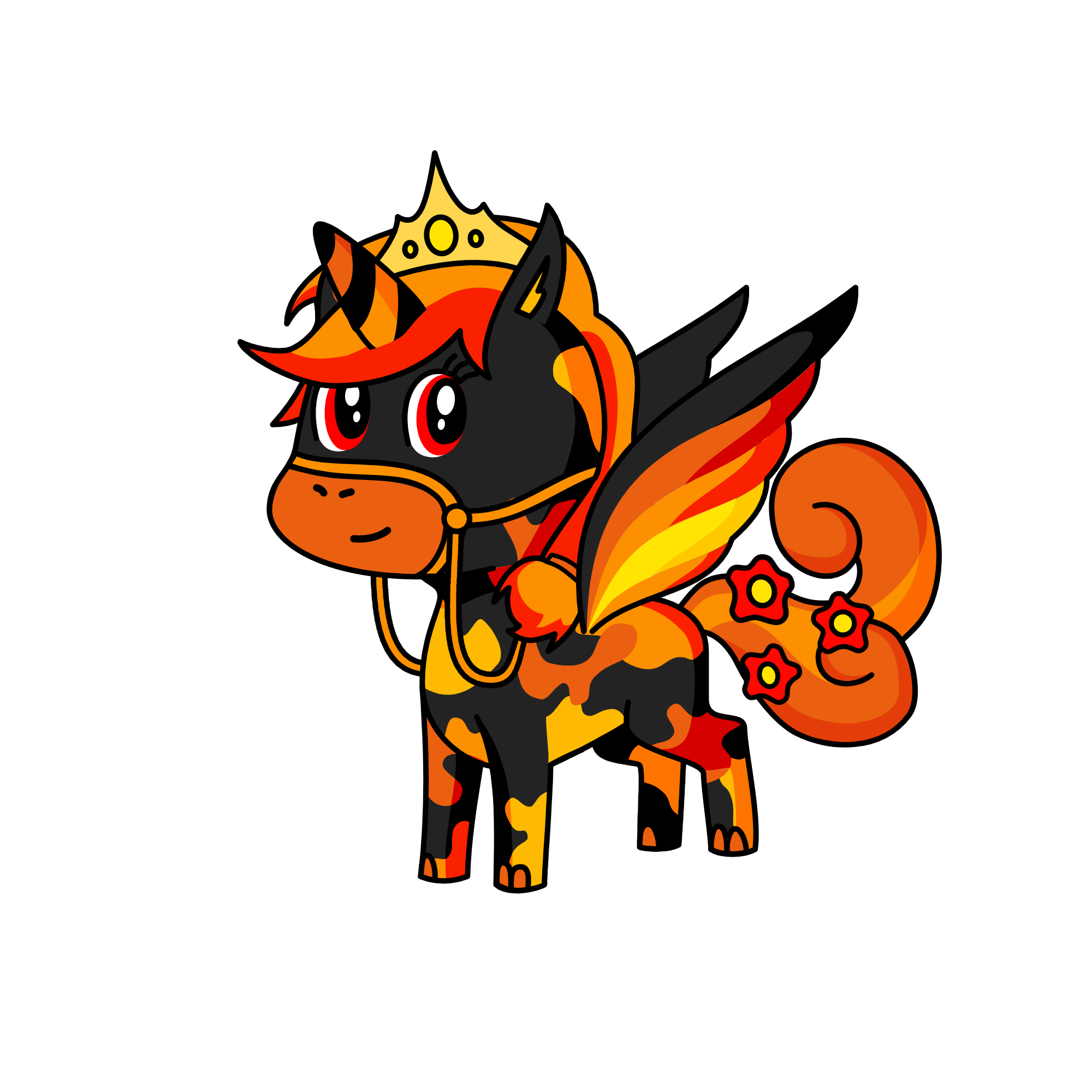 Fireball, the unicorn