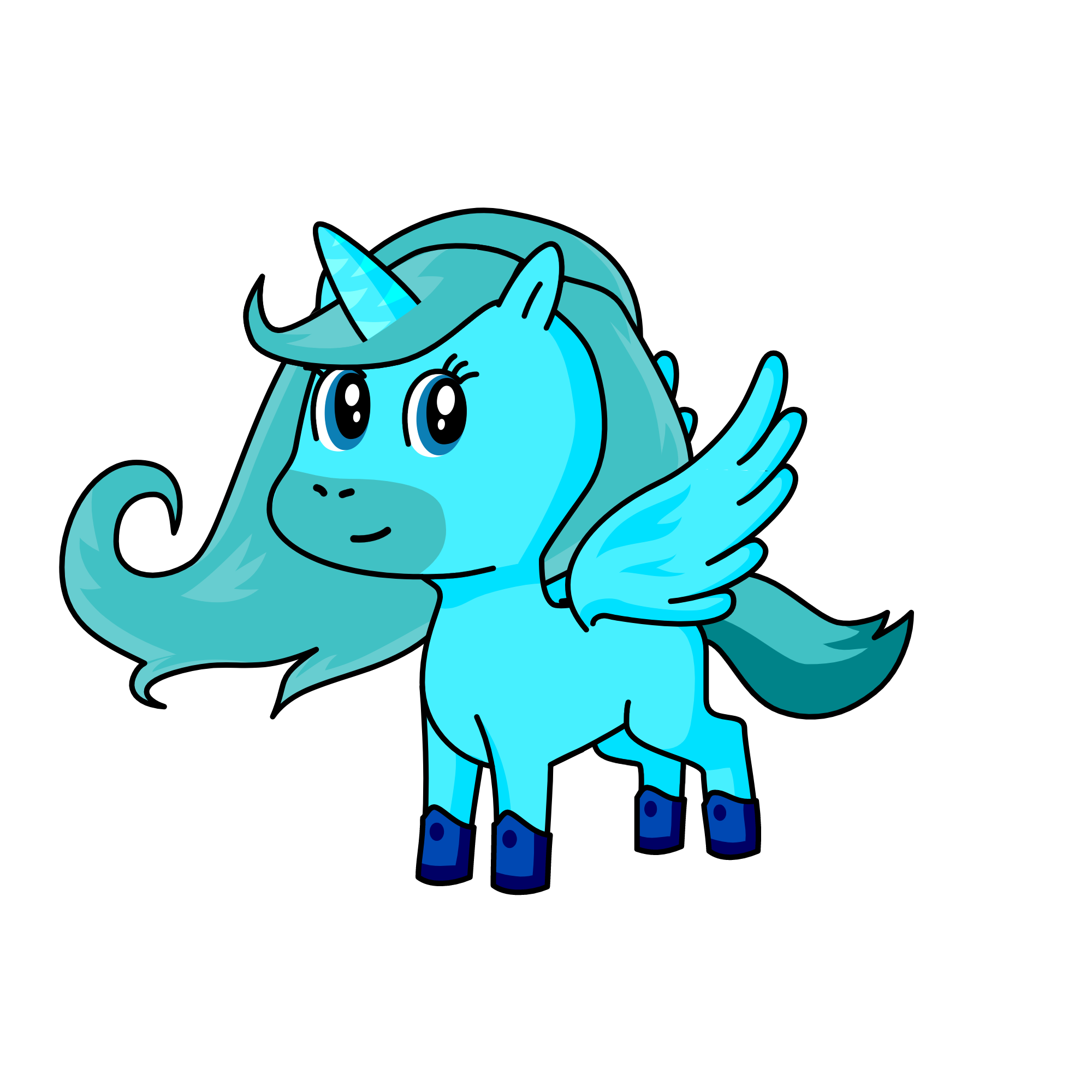 Wave, the unicorn