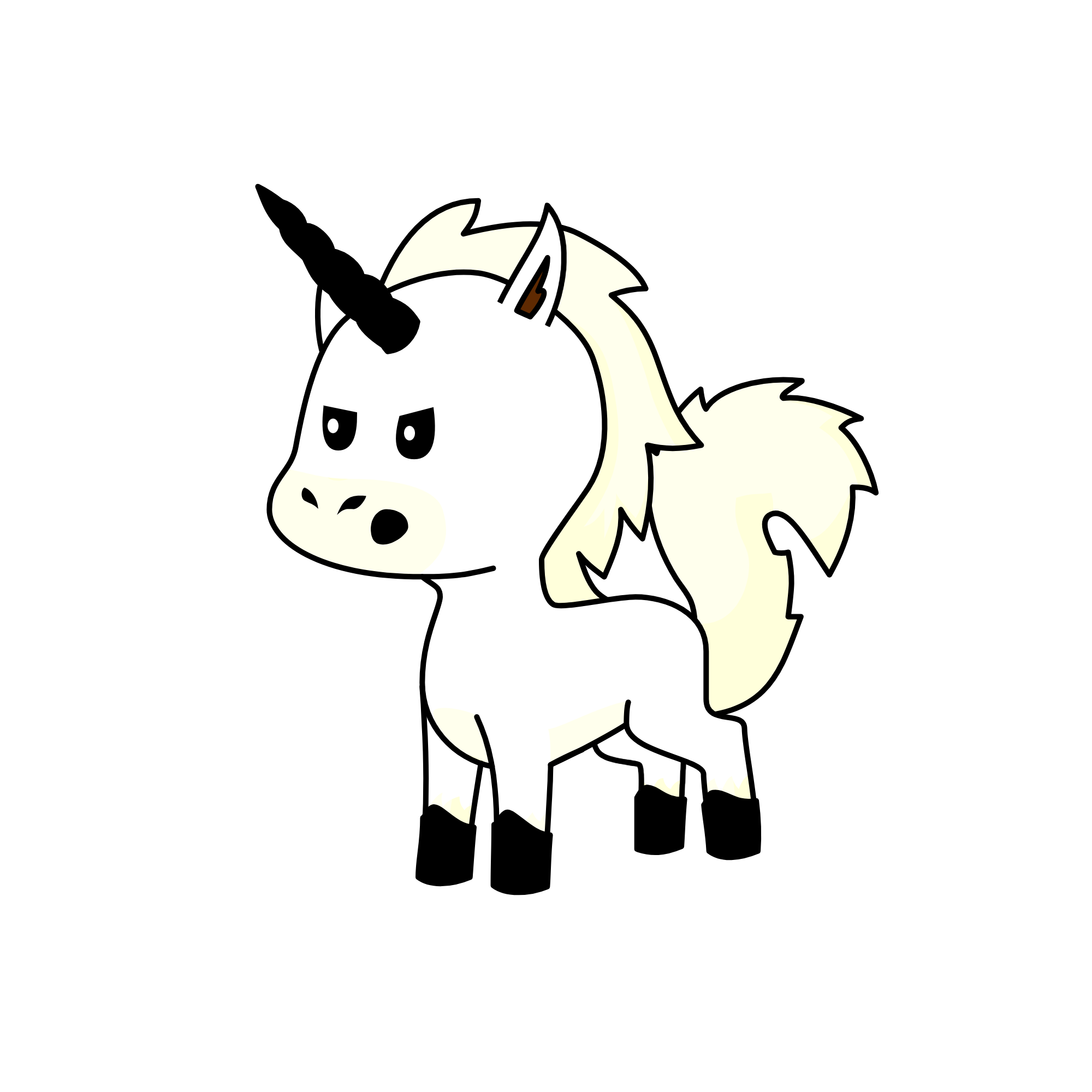evilassoc, the unicorn