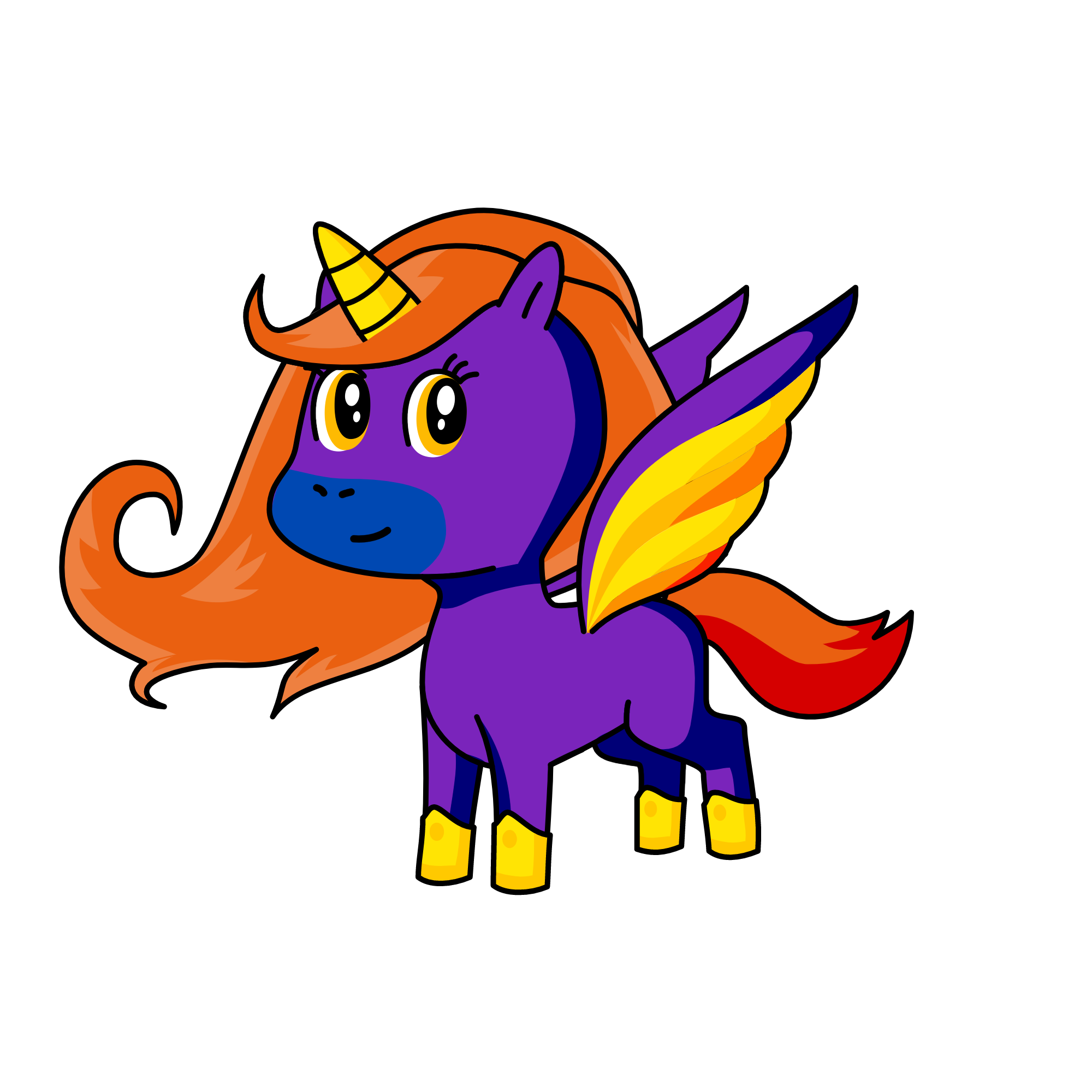 Sunny, the unicorn