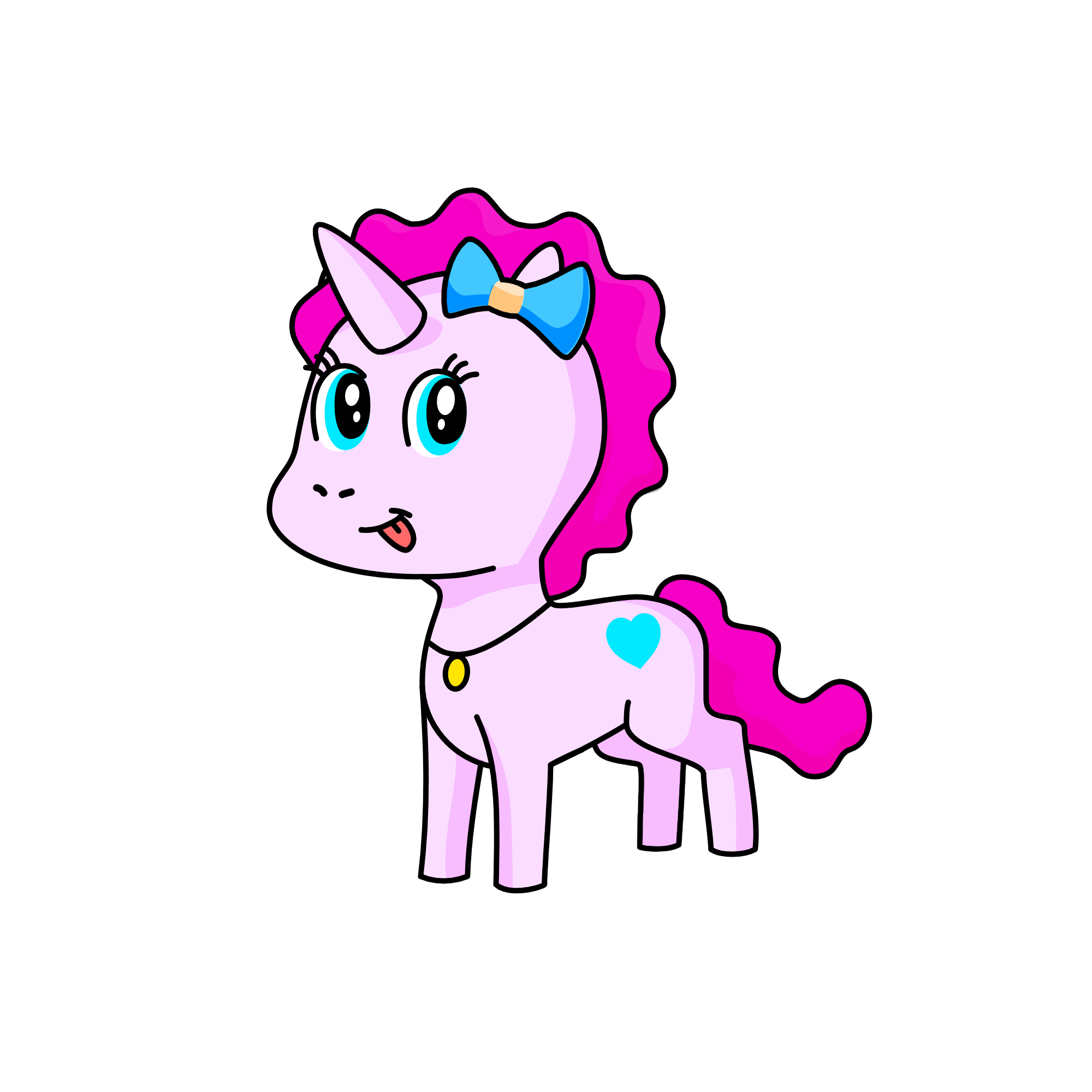 pinkie pie, the unicorn