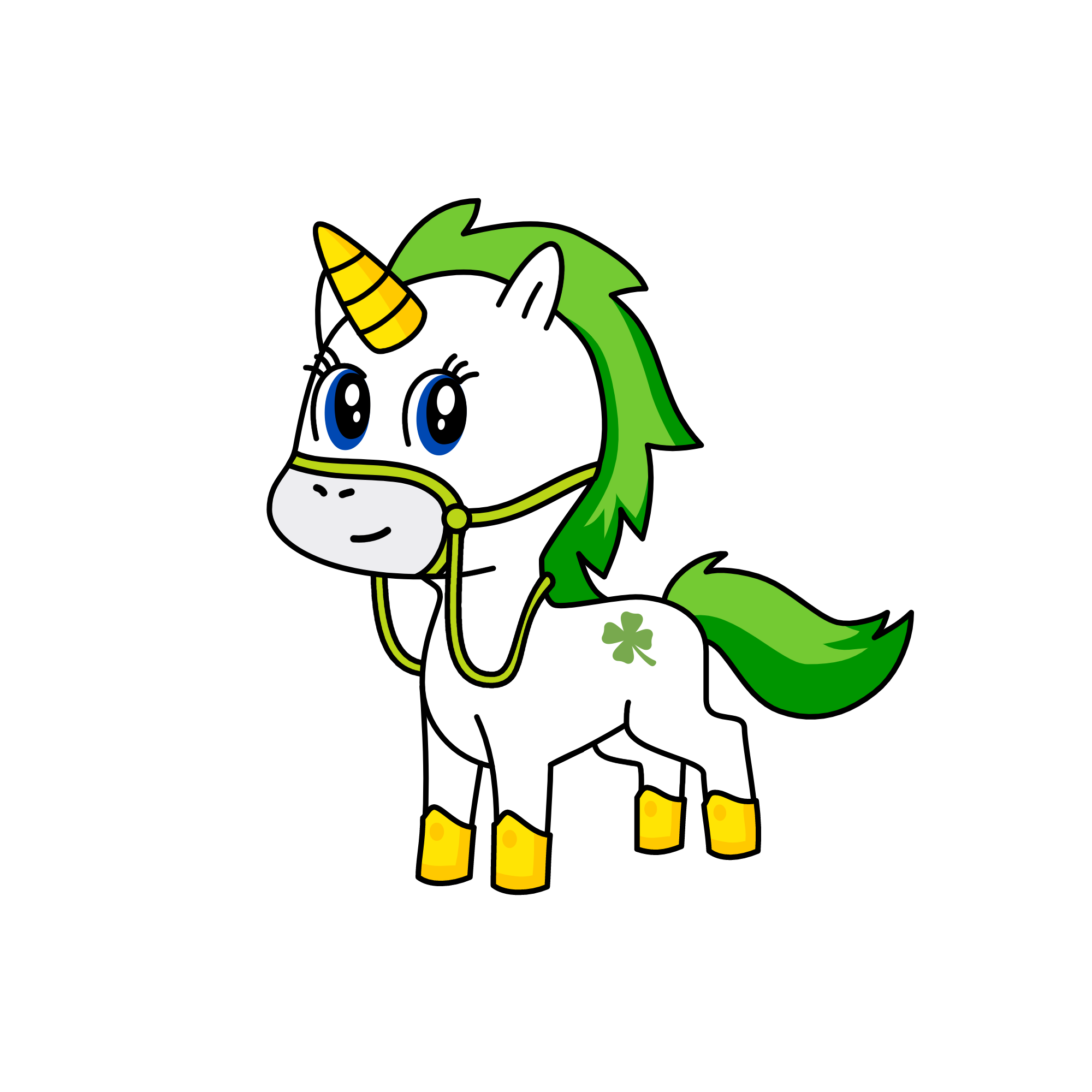 Mr dloomy, the unicorn