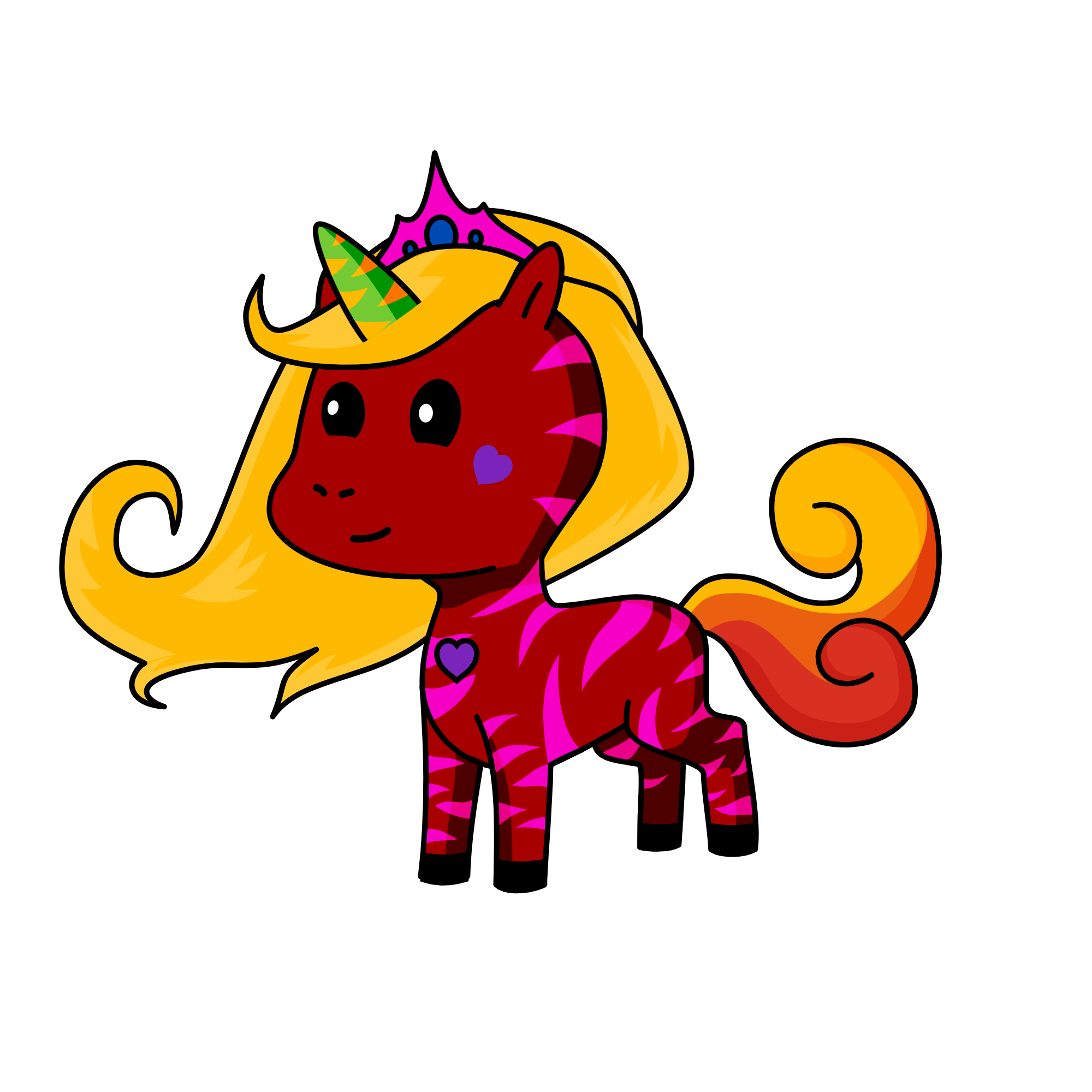 pride, the unicorn