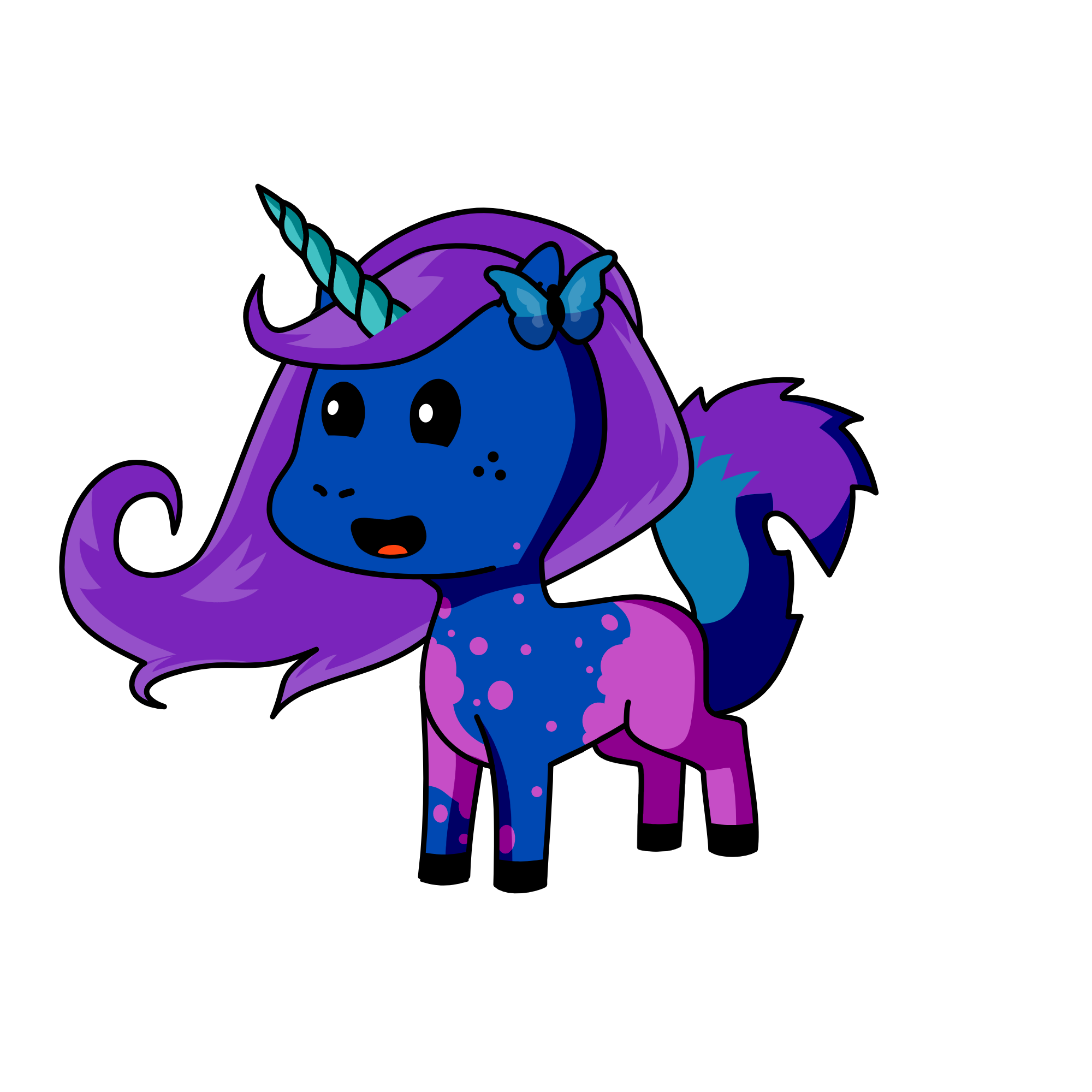 Luna, the unicorn