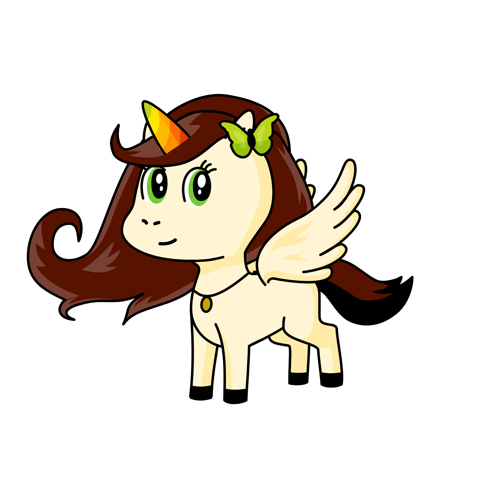 Sunshine, the unicorn