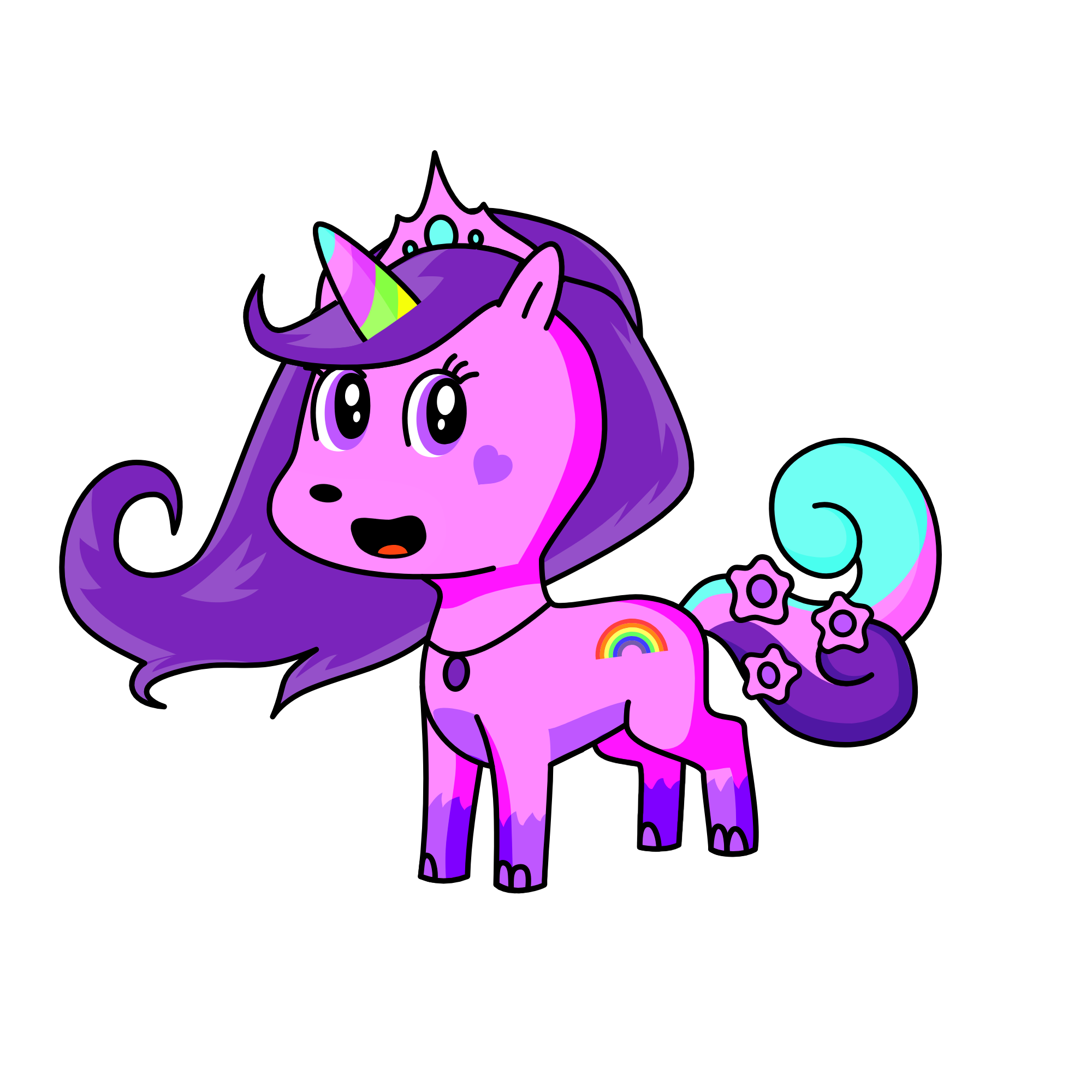 Freya, the unicorn