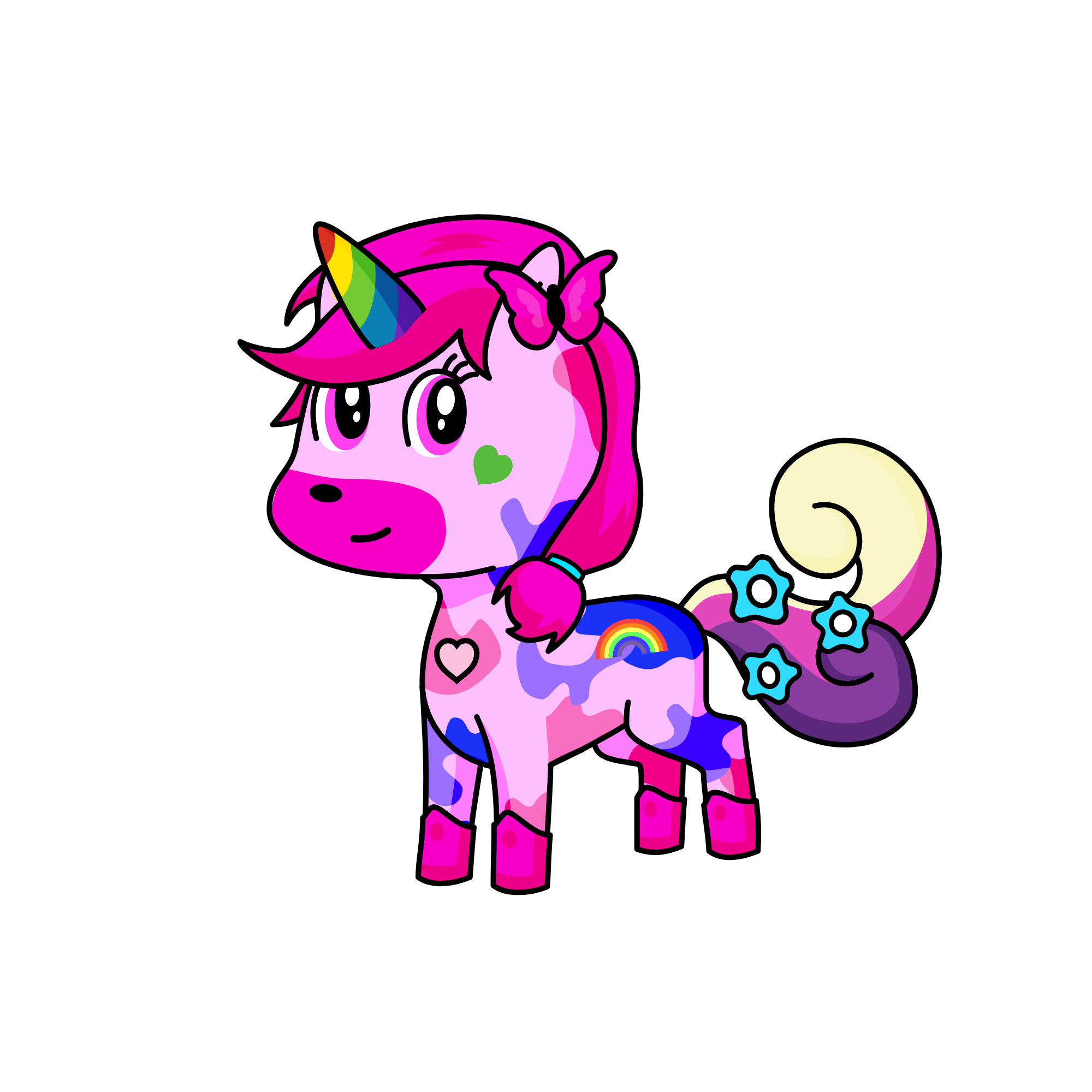 pinky pie, the unicorn