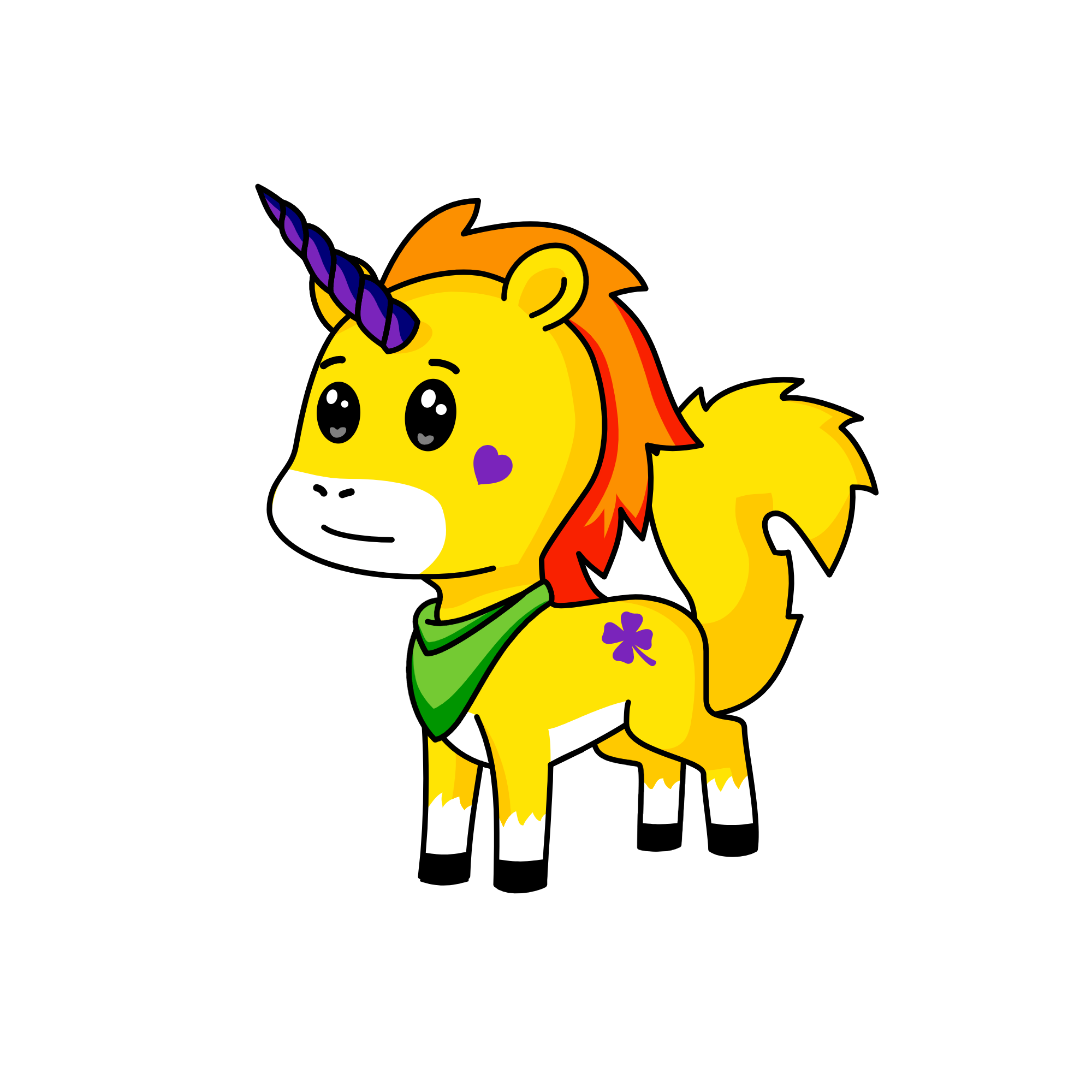 cowboy, the unicorn