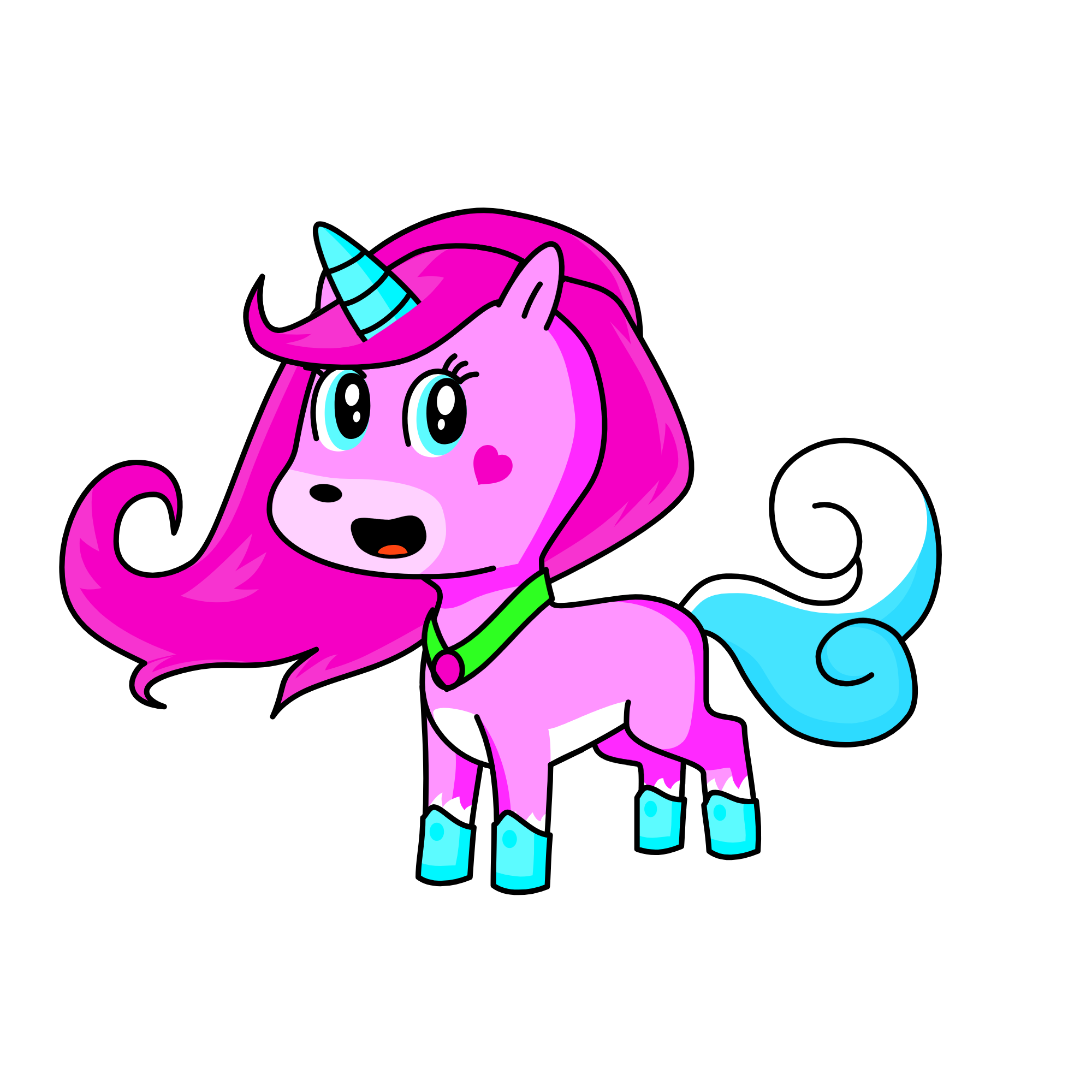 UniKitty, the unicorn
