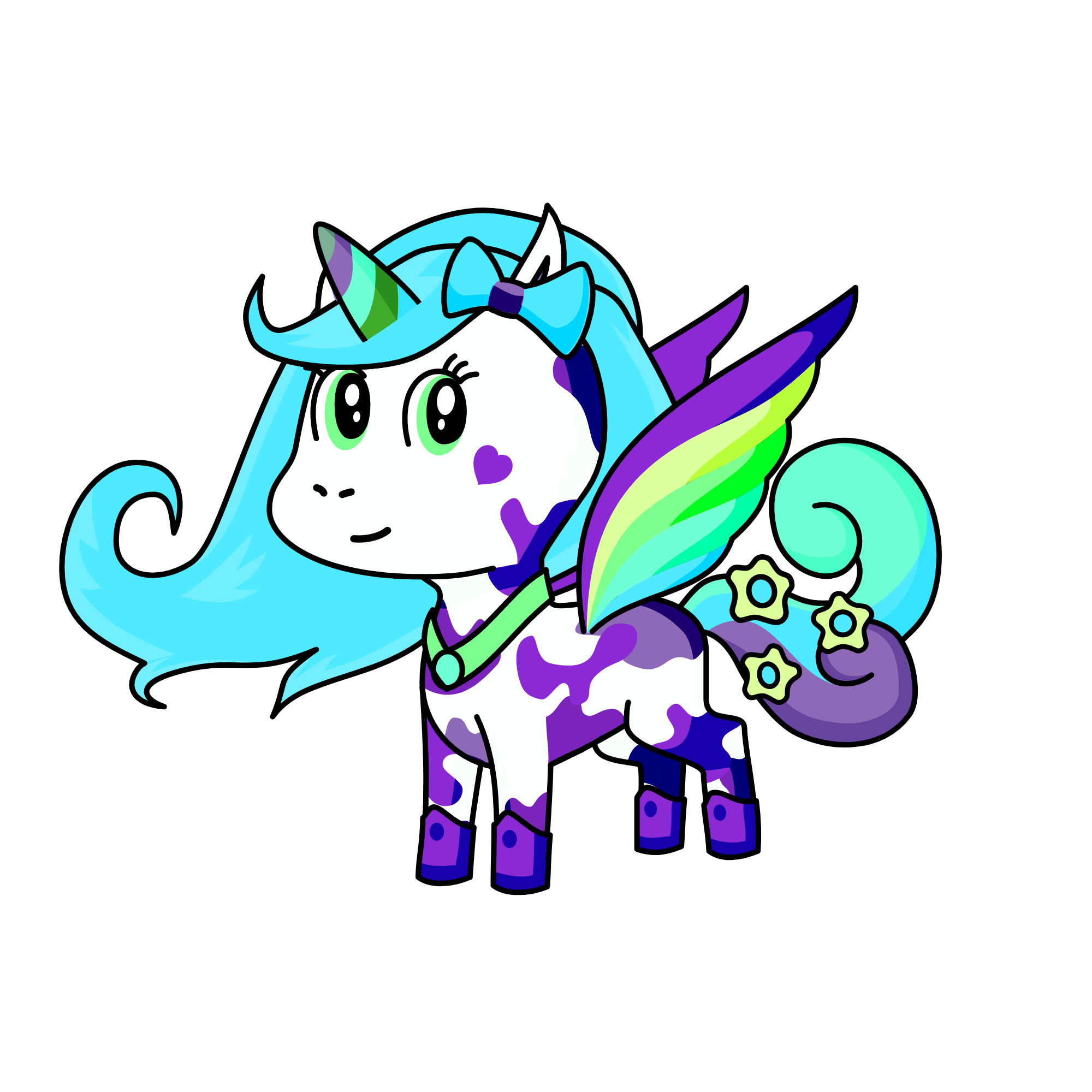 Cute-mi-kawaii, the unicorn