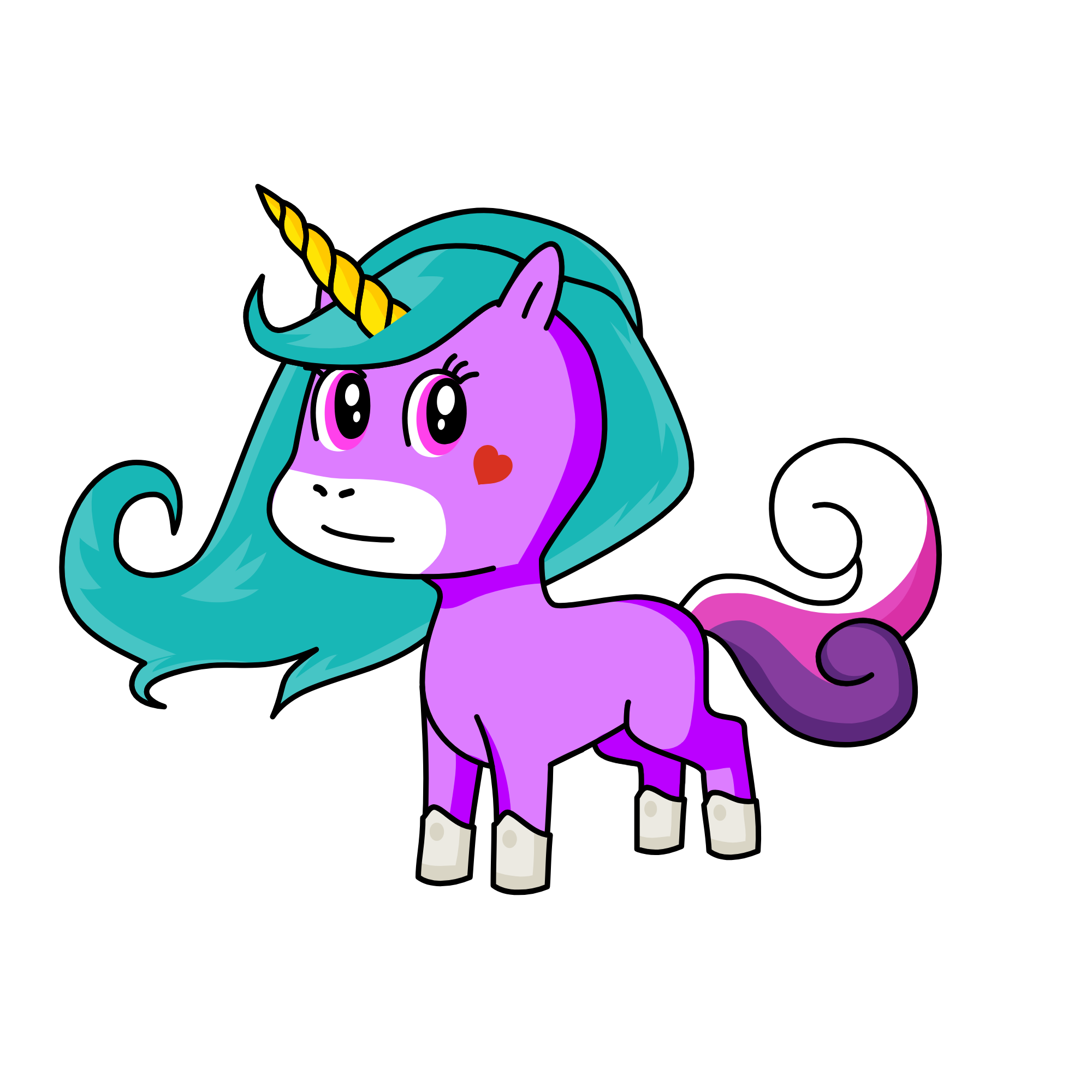 Flower, the unicorn