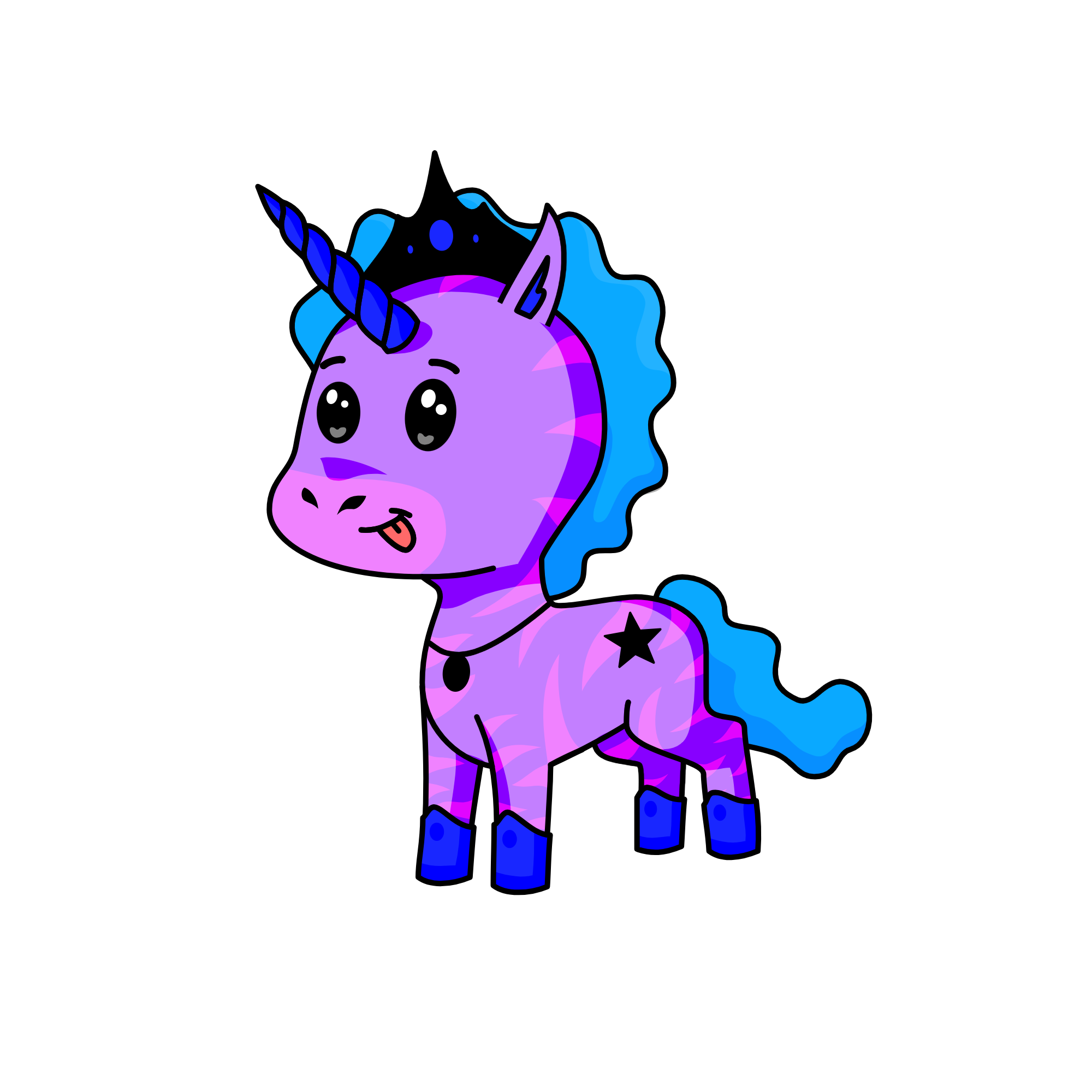 Bing, the unicorn