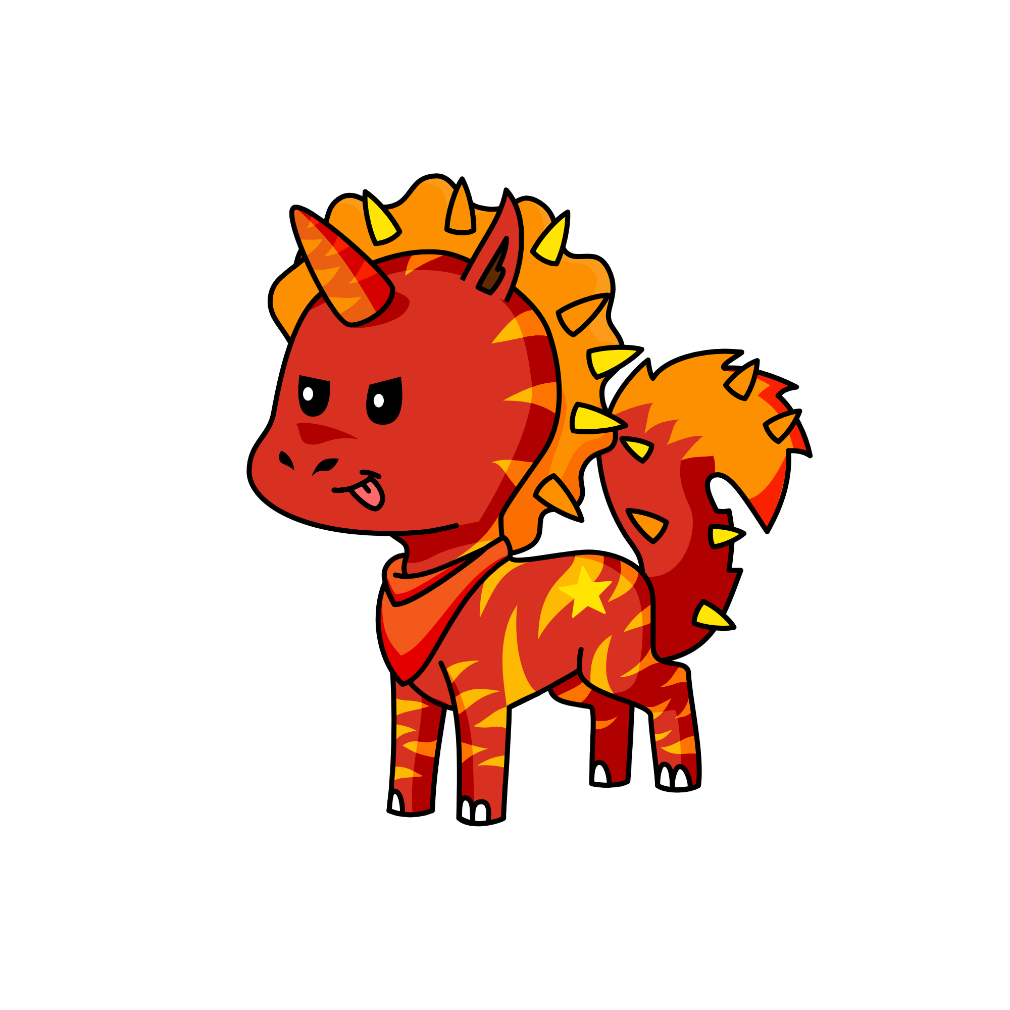 Punky, the unicorn