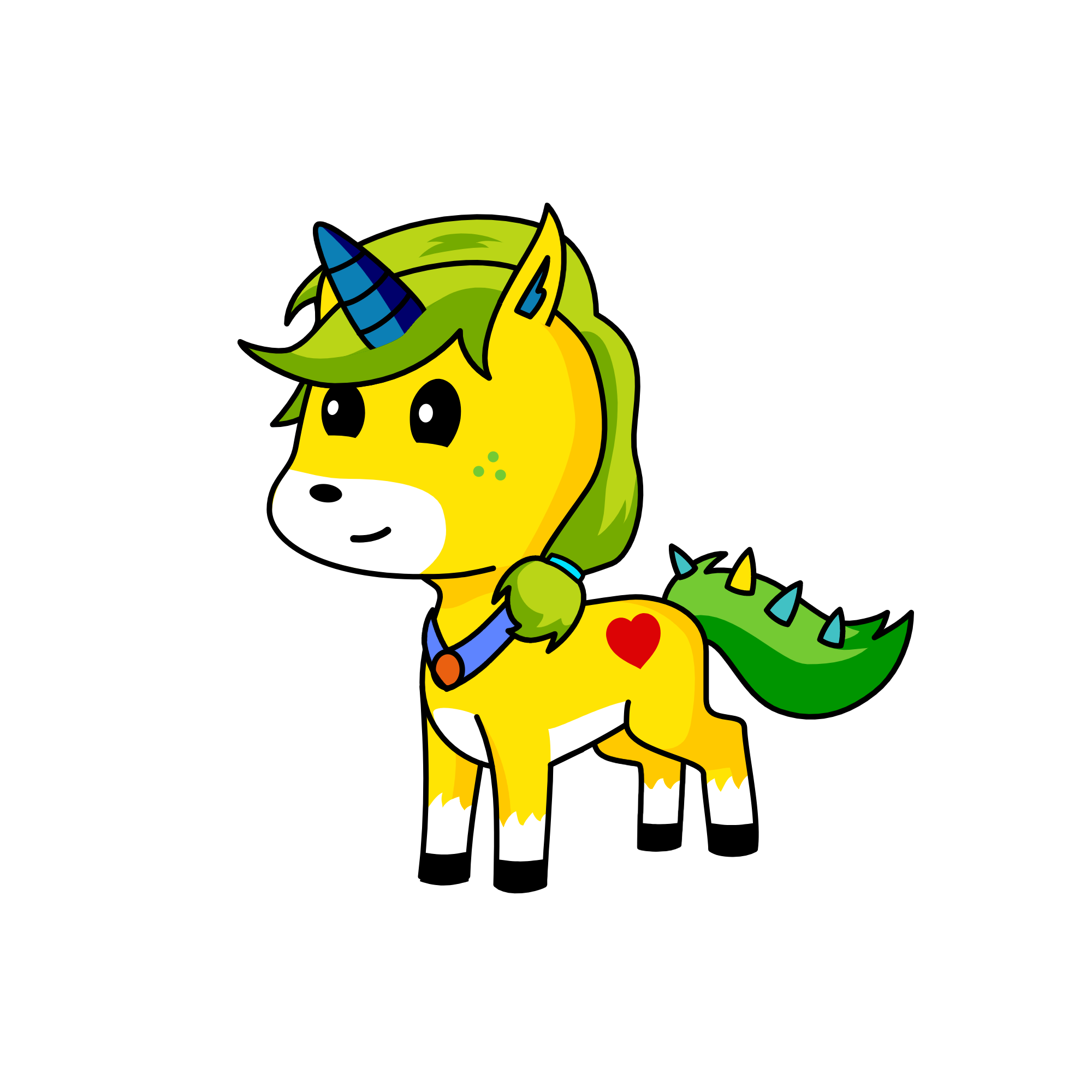 dragi, the unicorn