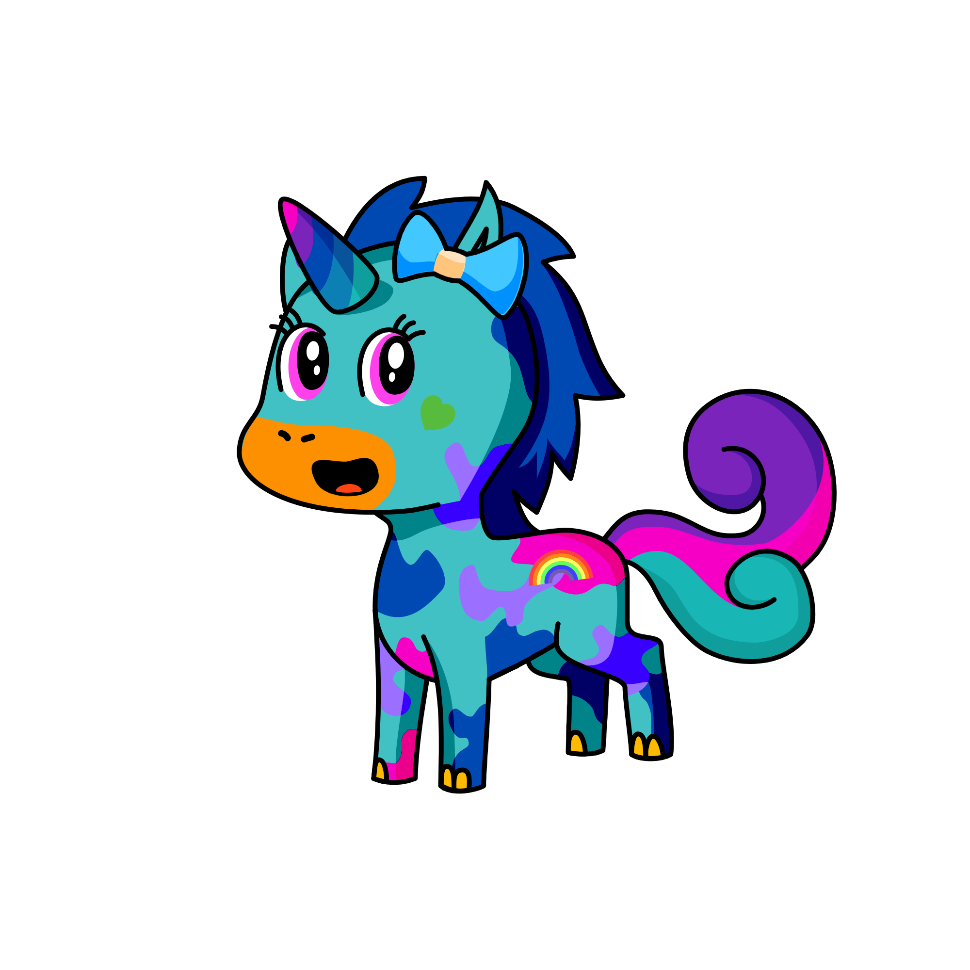 rhea, the unicorn