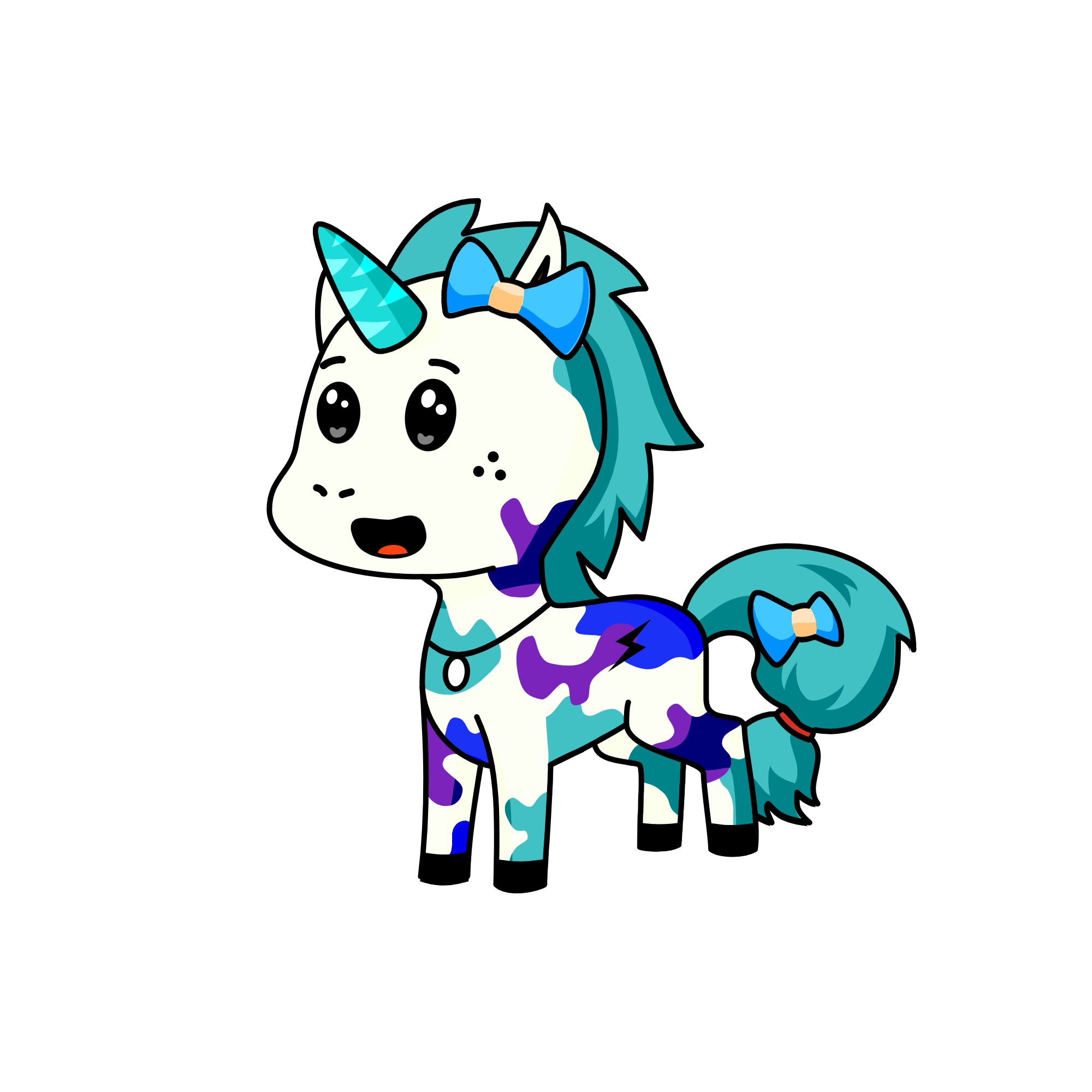 Snowy, the unicorn