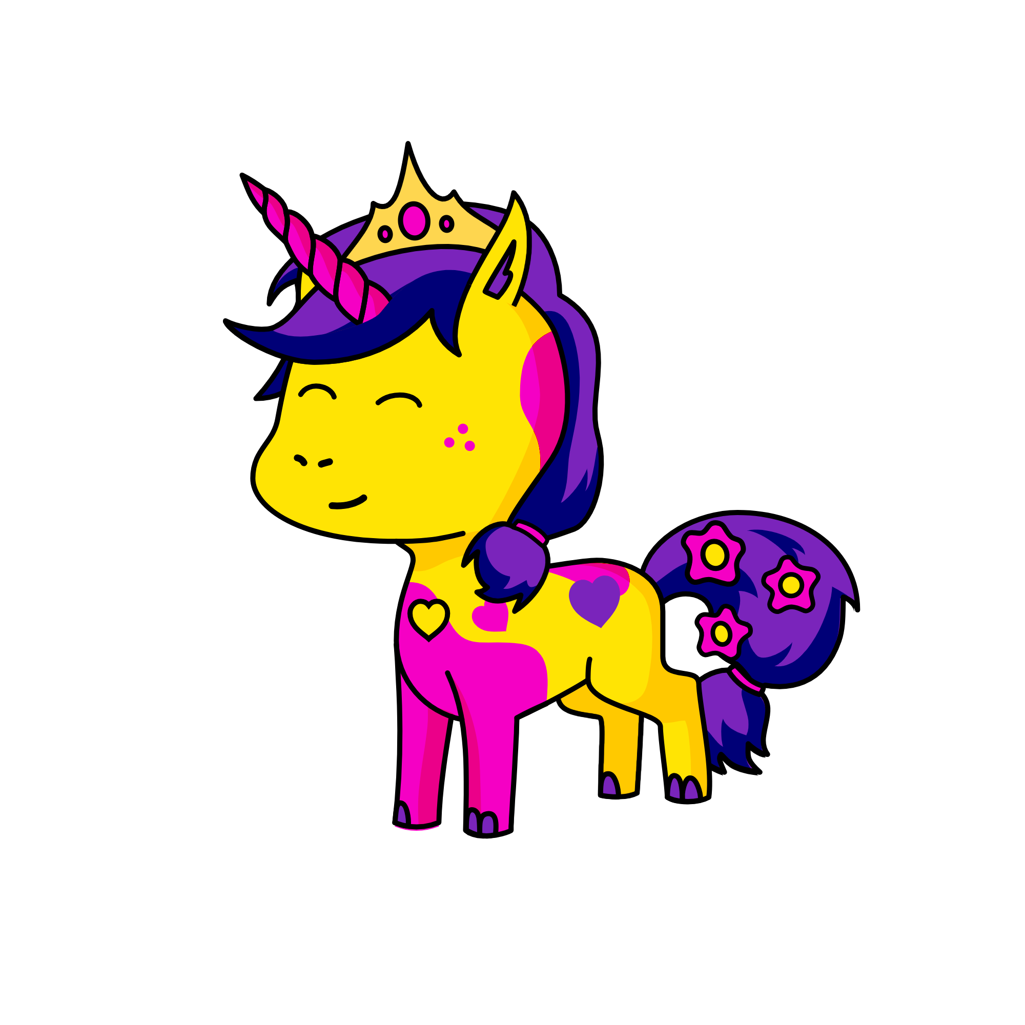 Pretty, the unicorn