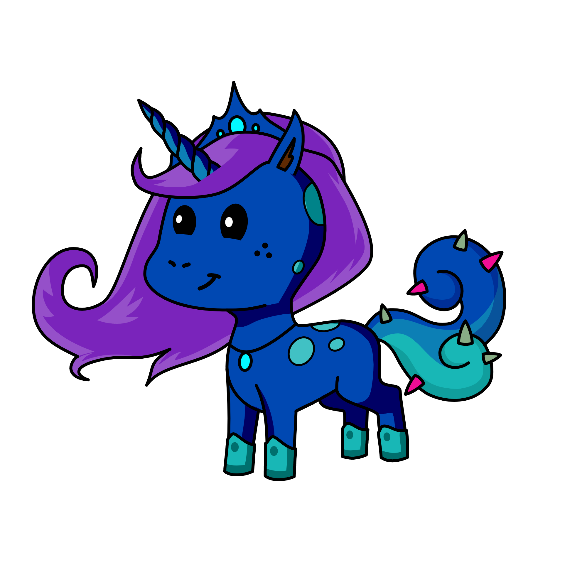 Luna, the unicorn