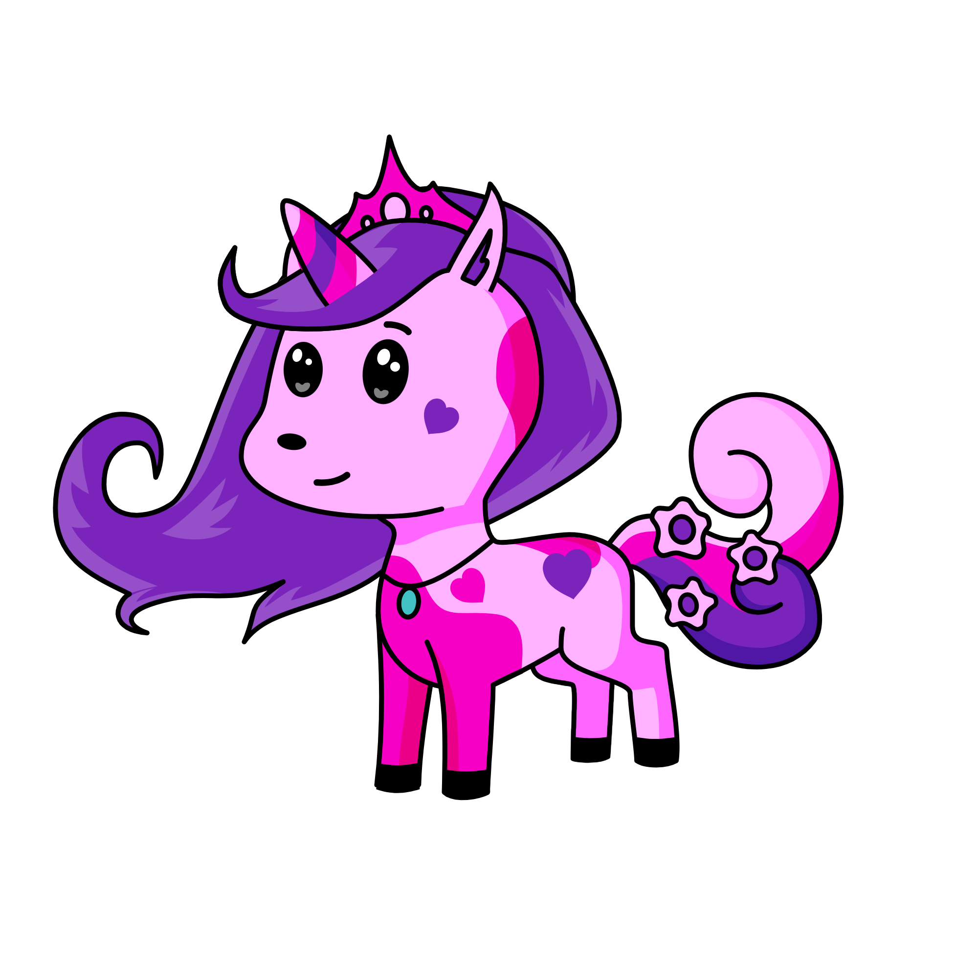 Rinian, the unicorn
