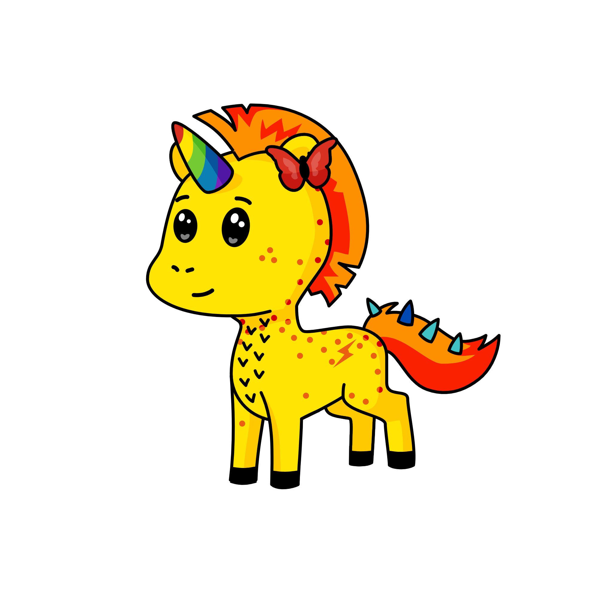 Sharalander, the unicorn