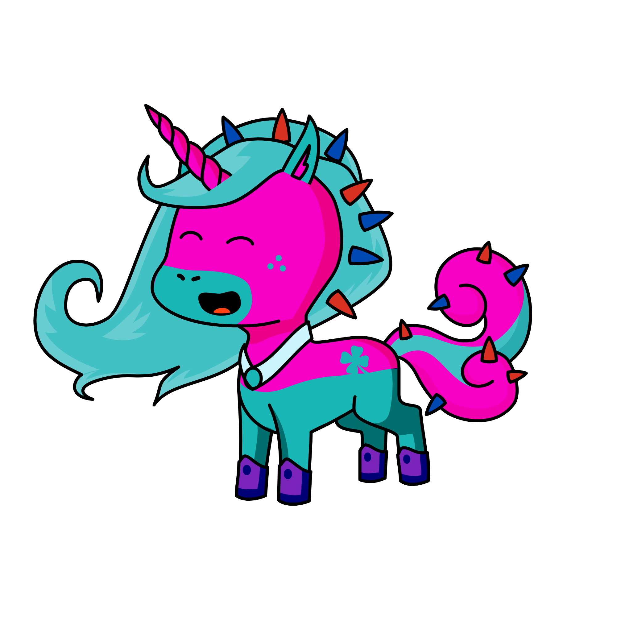 Tea Al, the unicorn