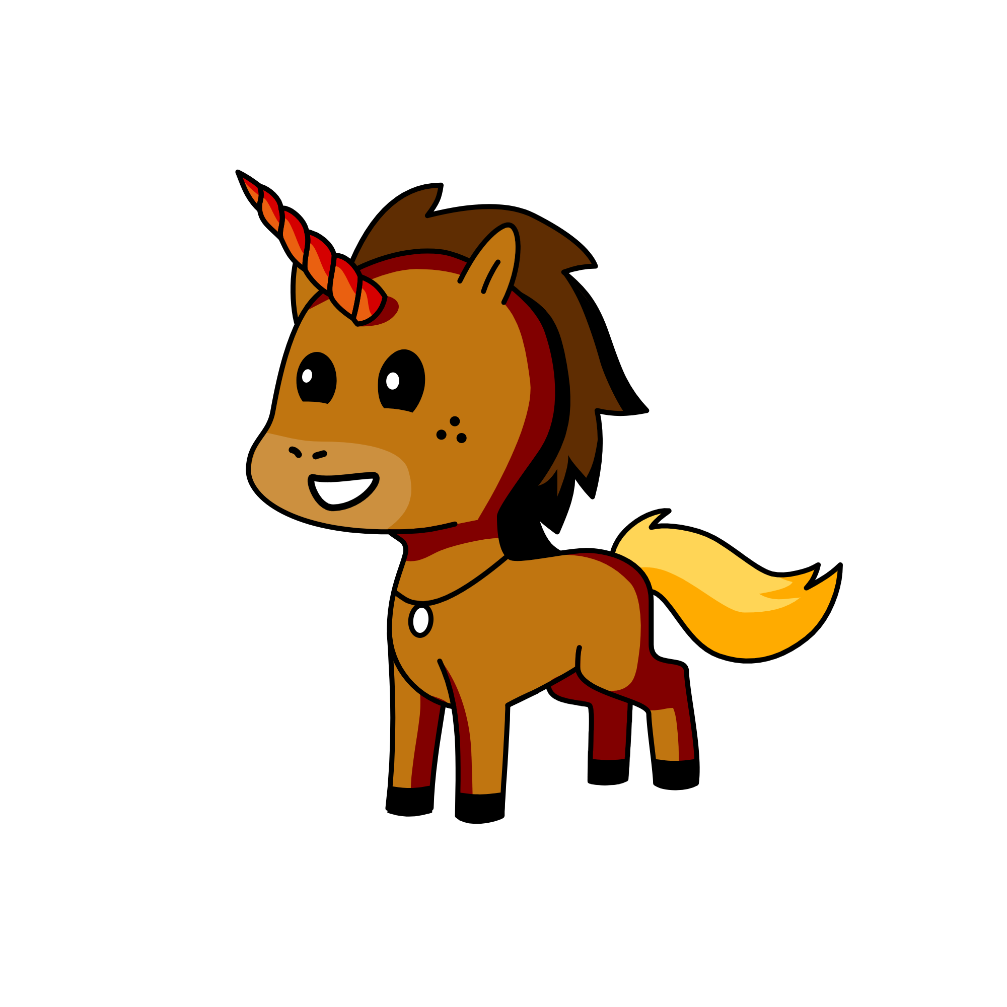 horseteeth, the unicorn