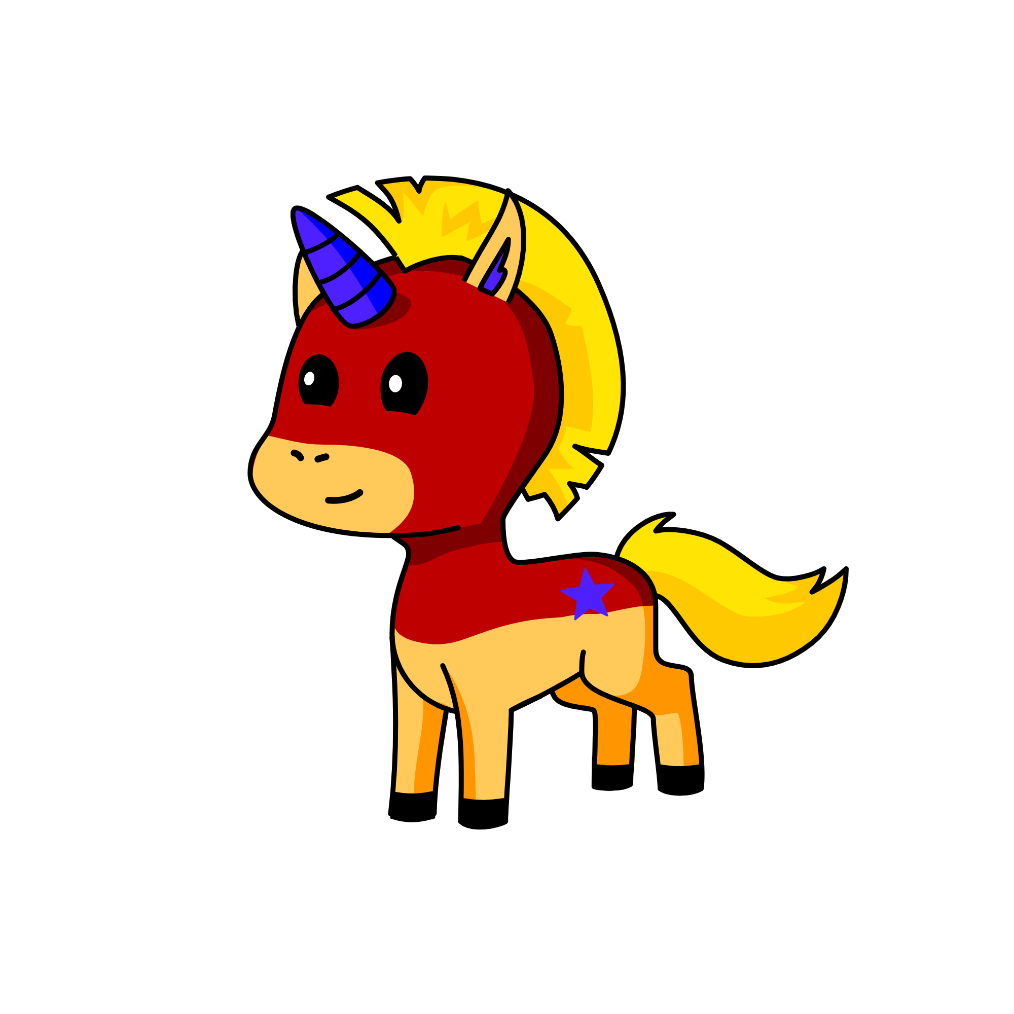 Captain Marvel, the unicorn