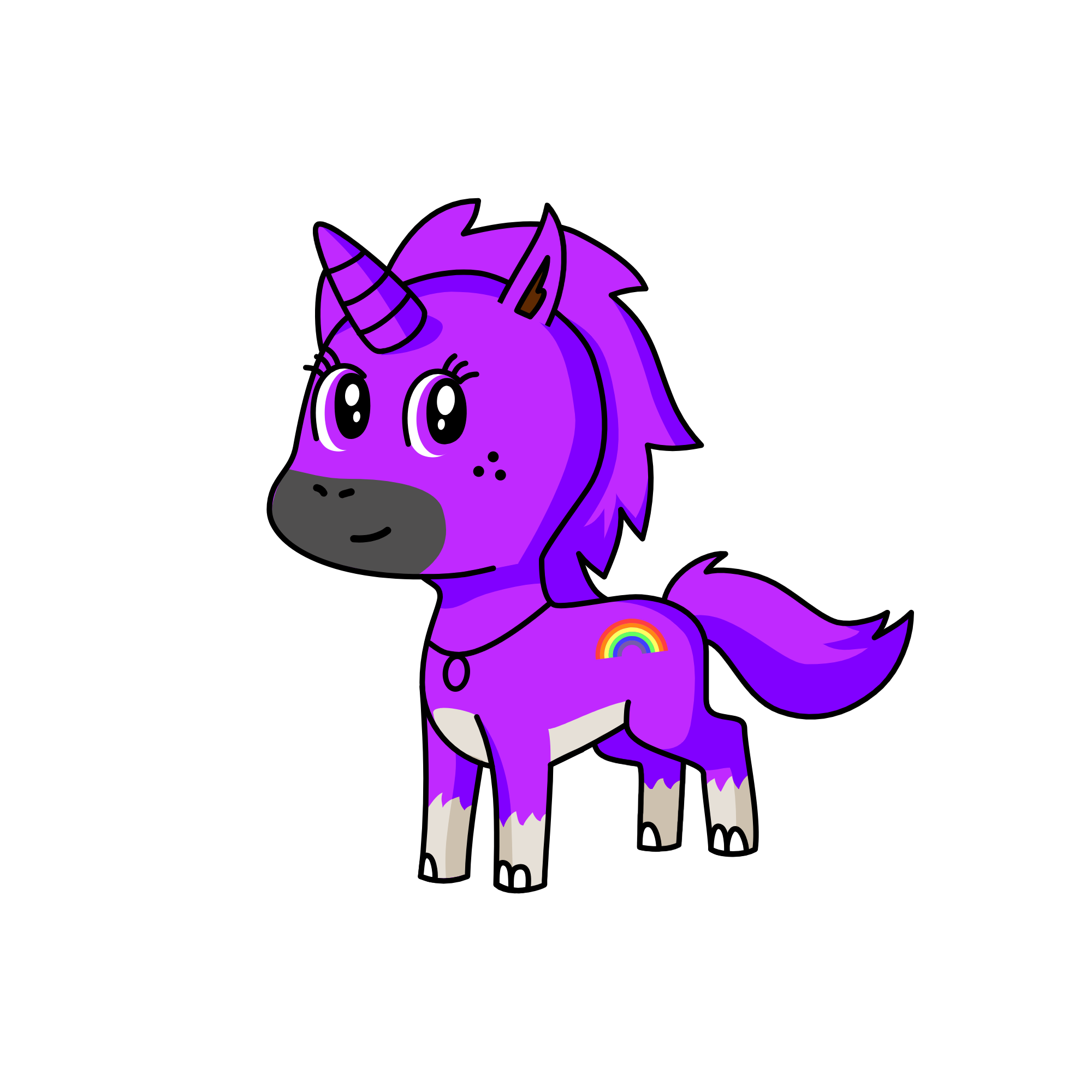 Cushy, the unicorn