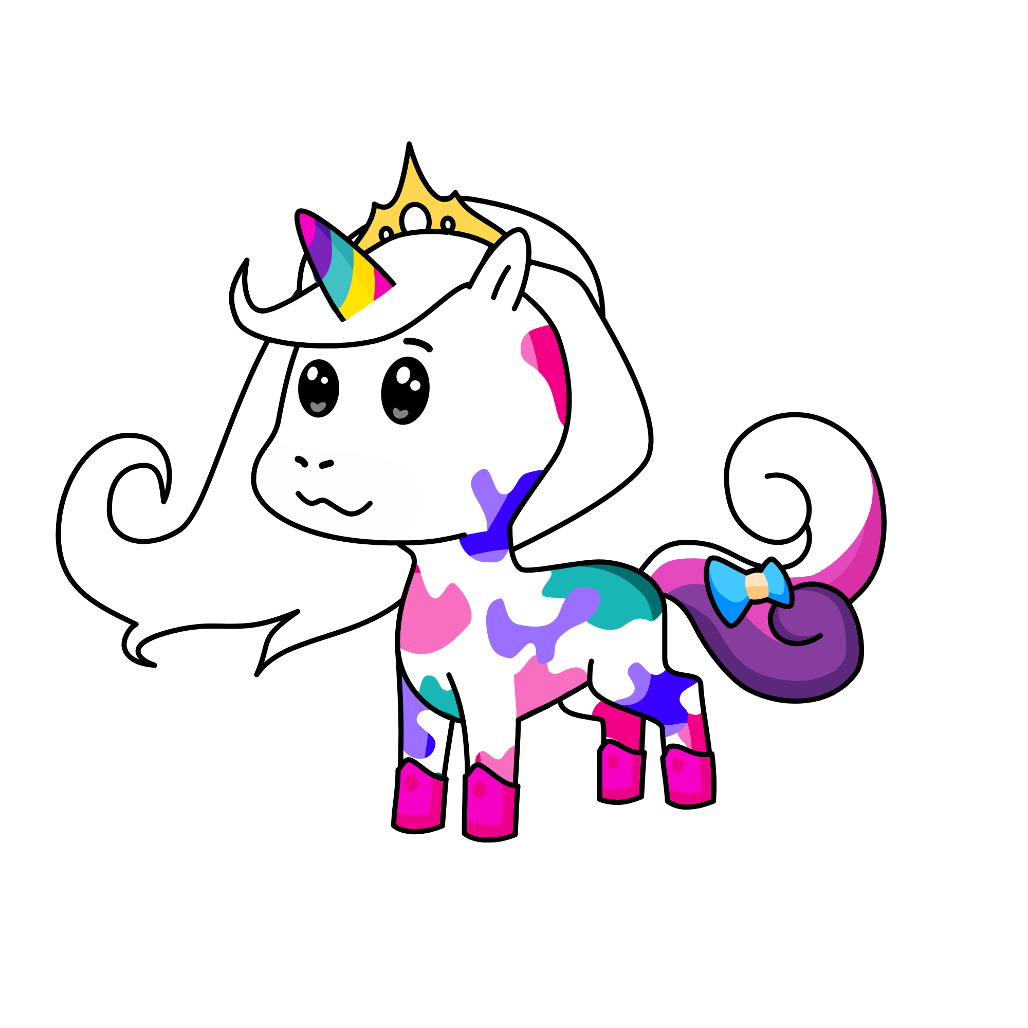 poop, the unicorn