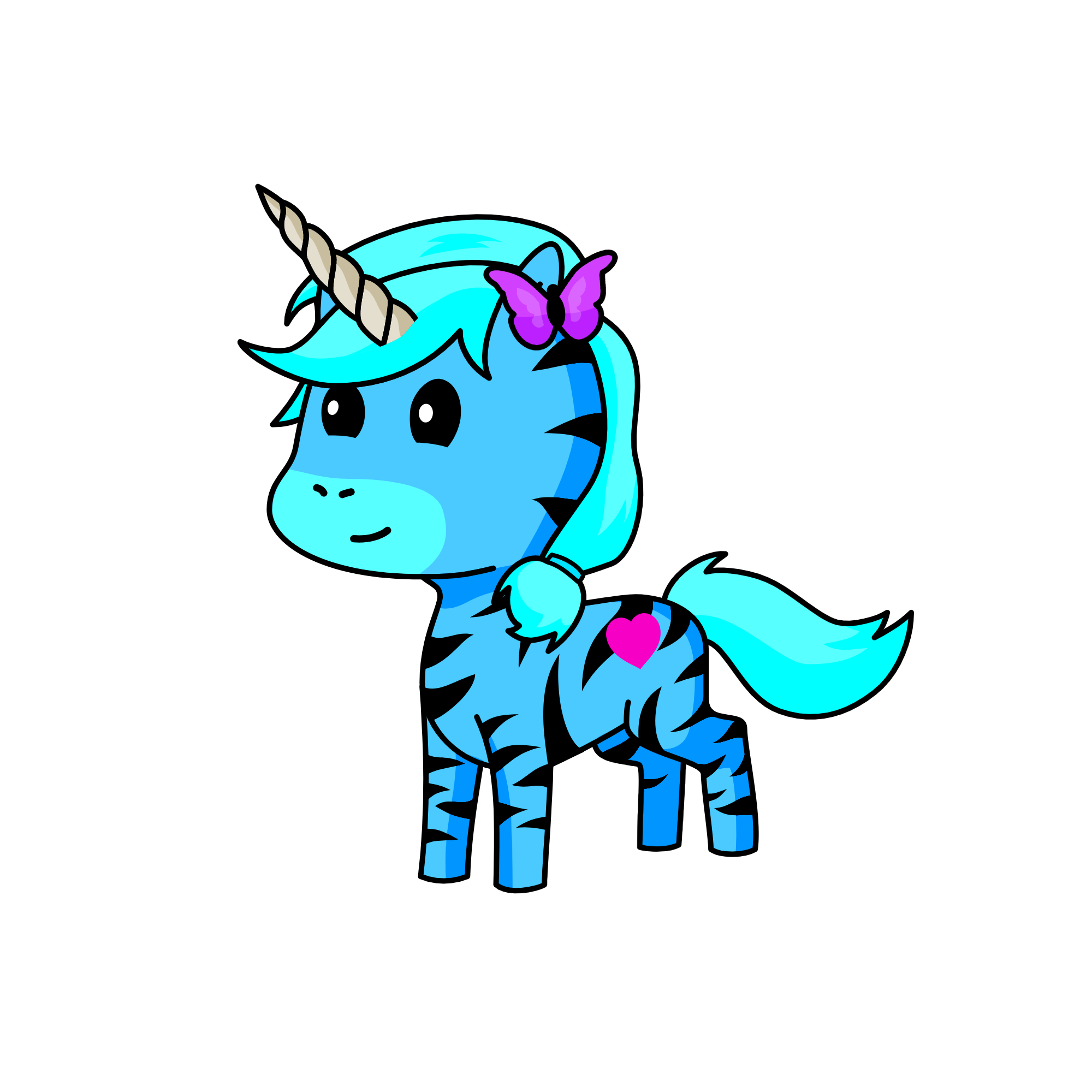 shine, the unicorn