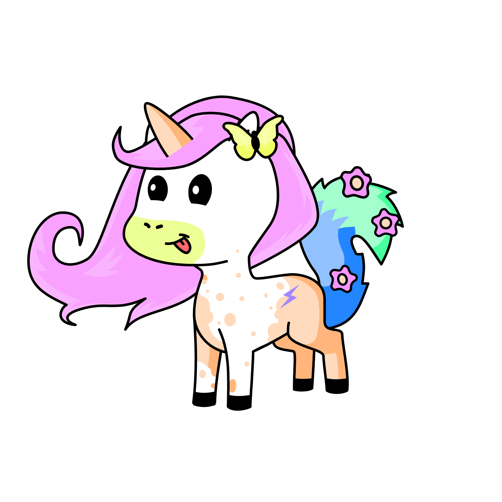 summer, the unicorn