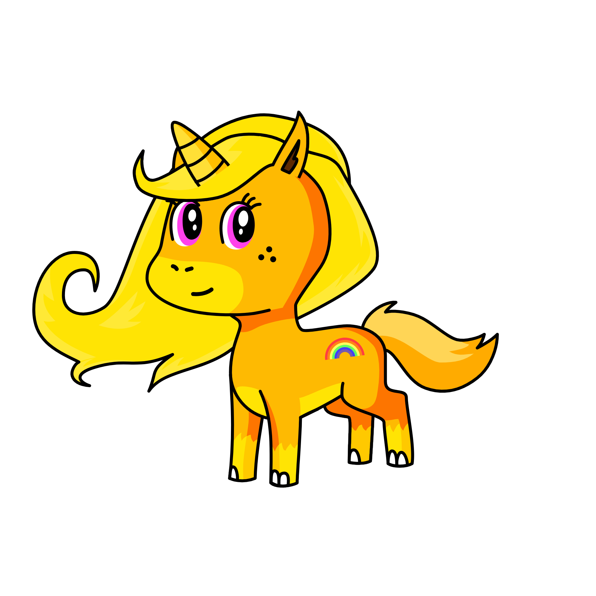 Sweet dream, the unicorn