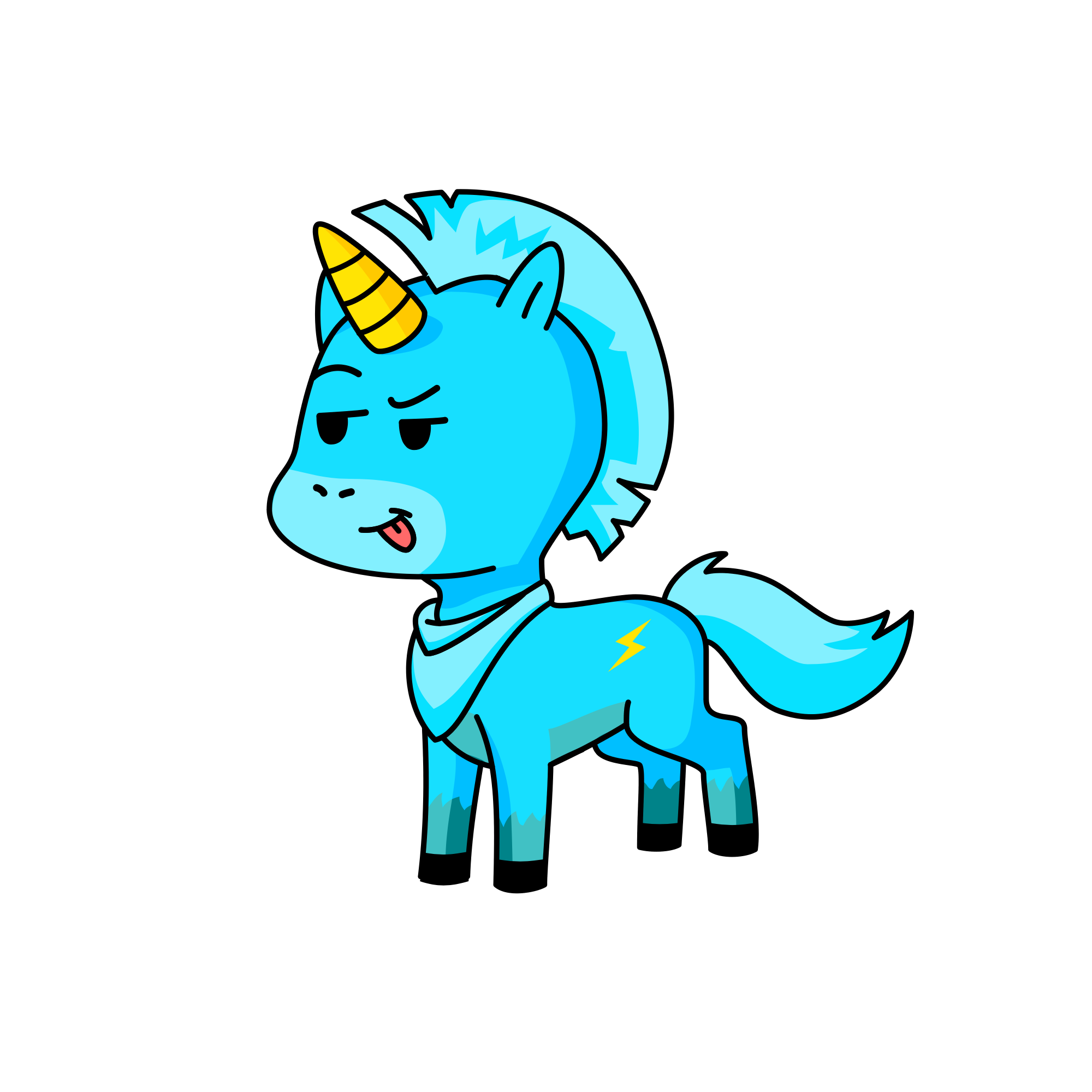 Frank, the unicorn