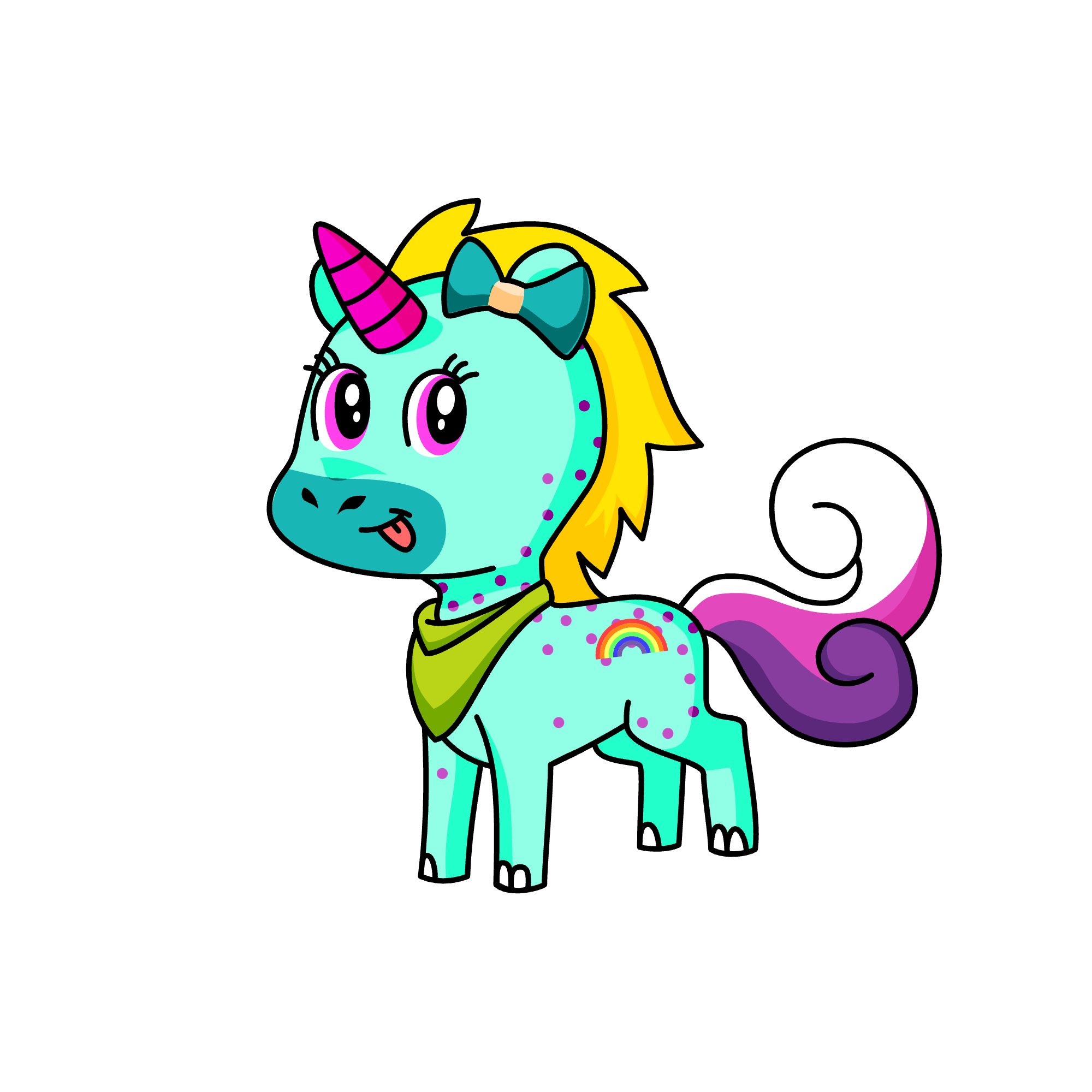 Frank1e, the unicorn