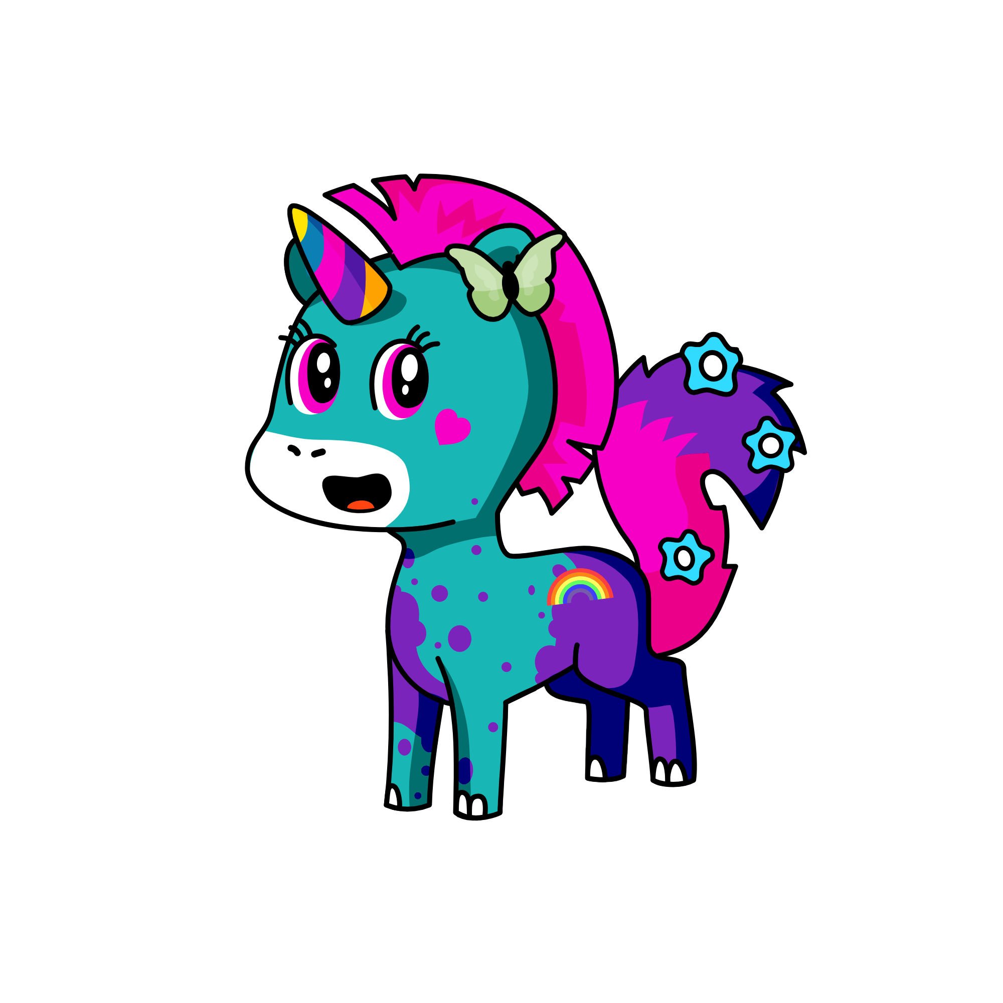 corn, the unicorn