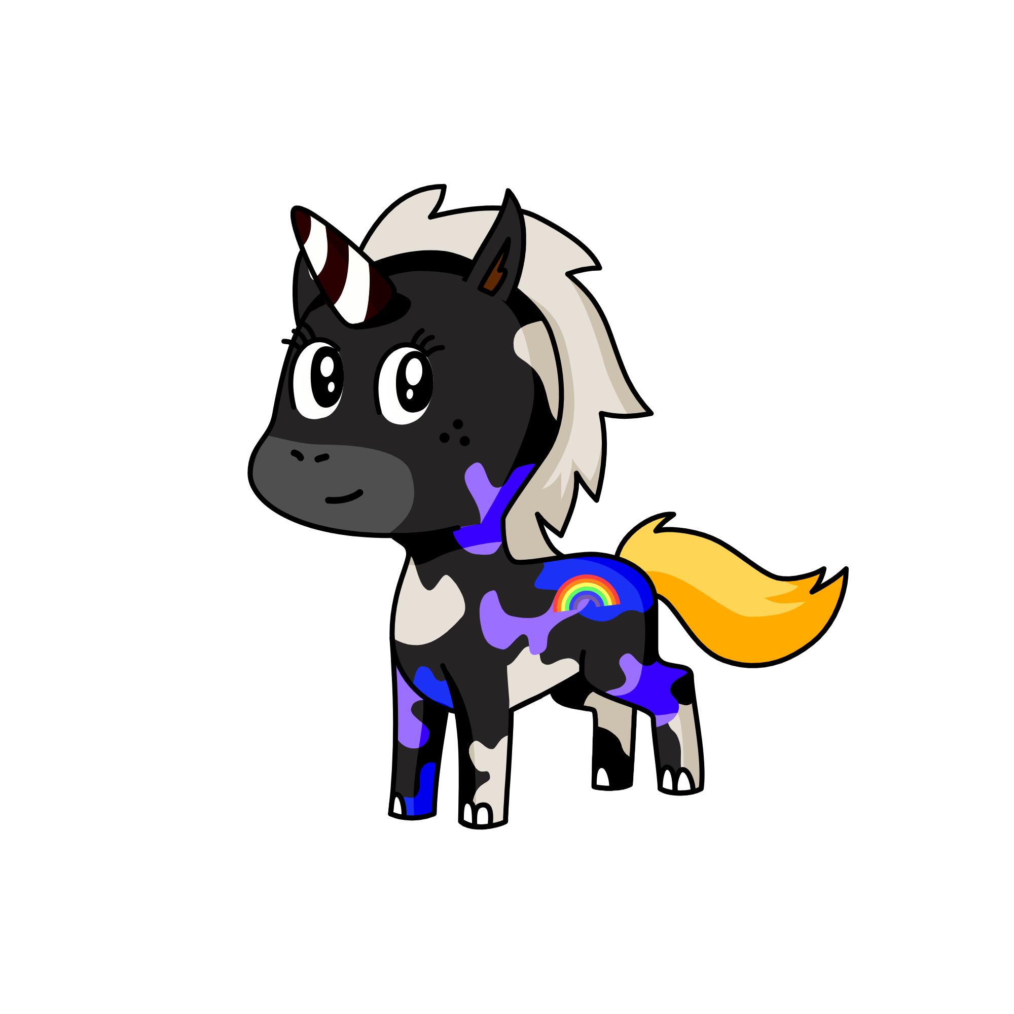 hazel, the unicorn
