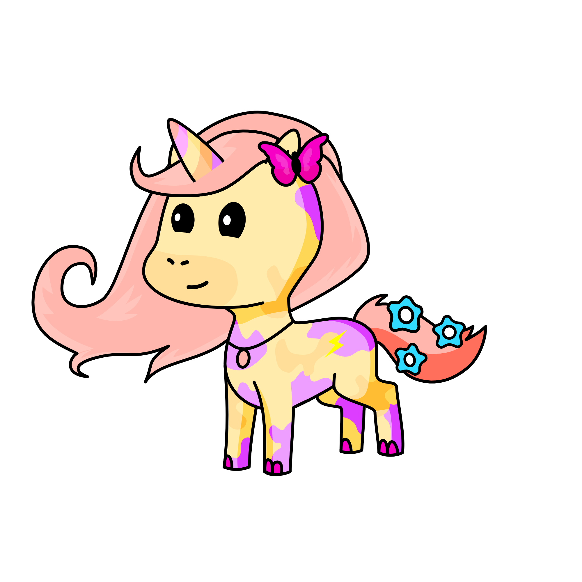 PREPPY BITCH, the unicorn