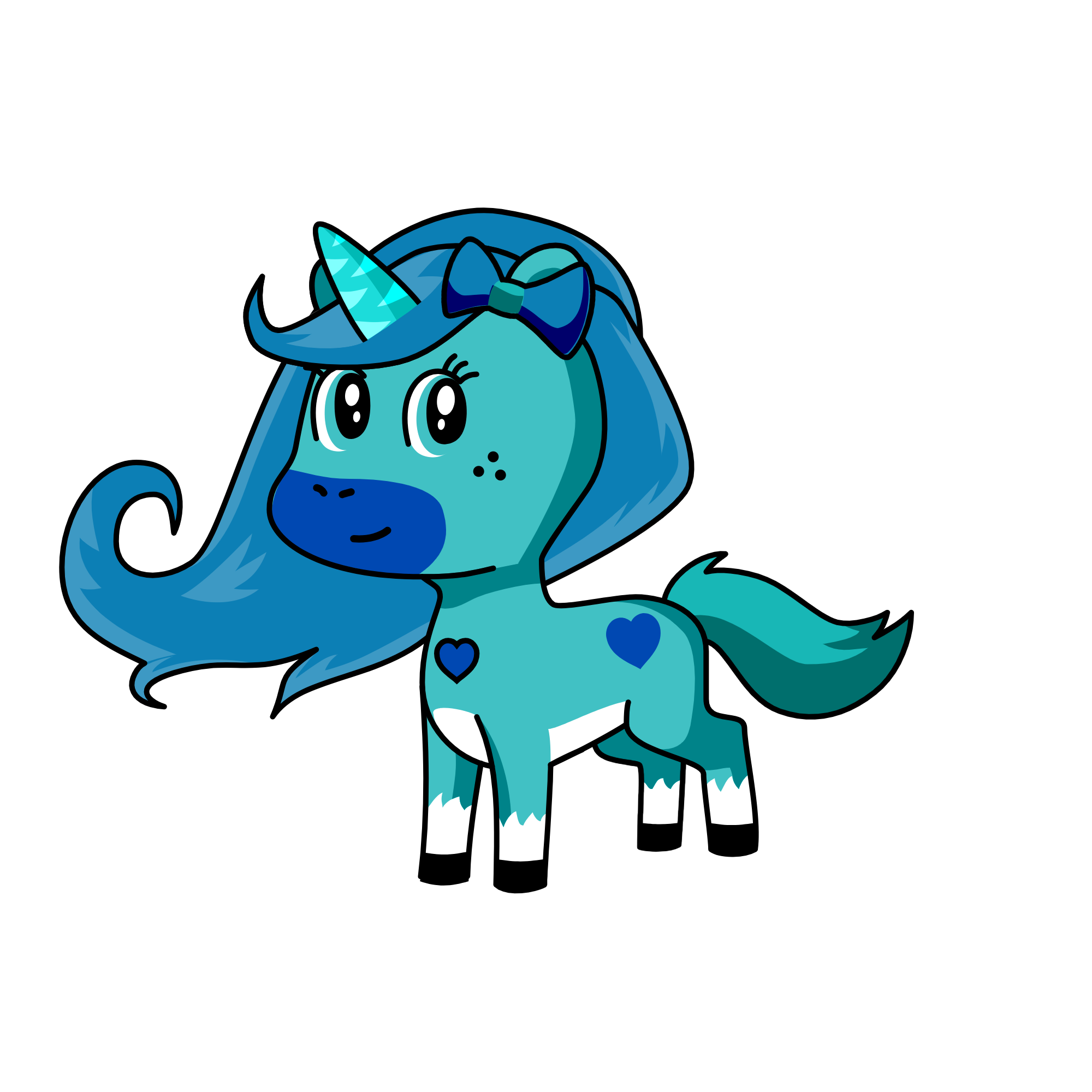 periwinkle, the unicorn