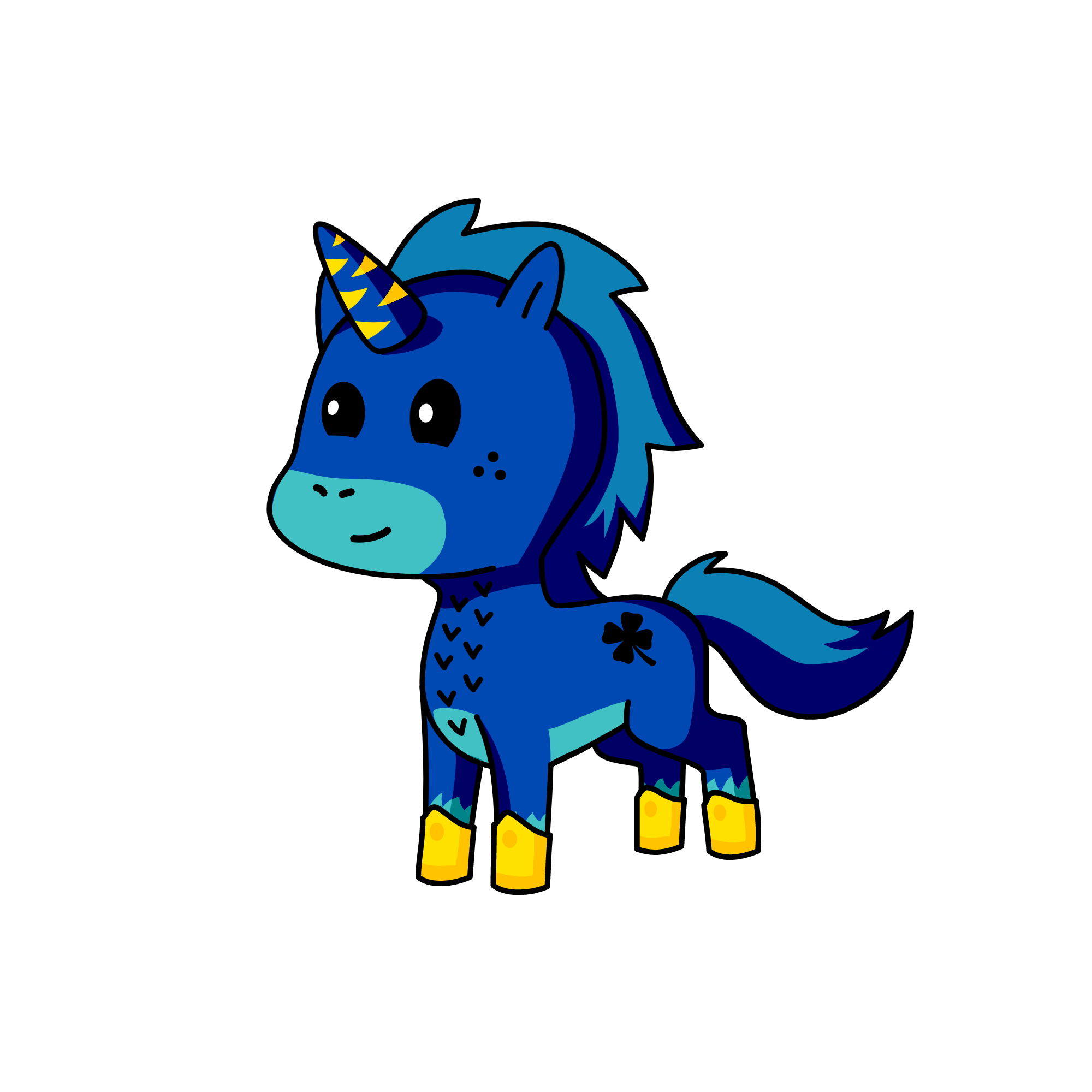 Unlucky, the unicorn