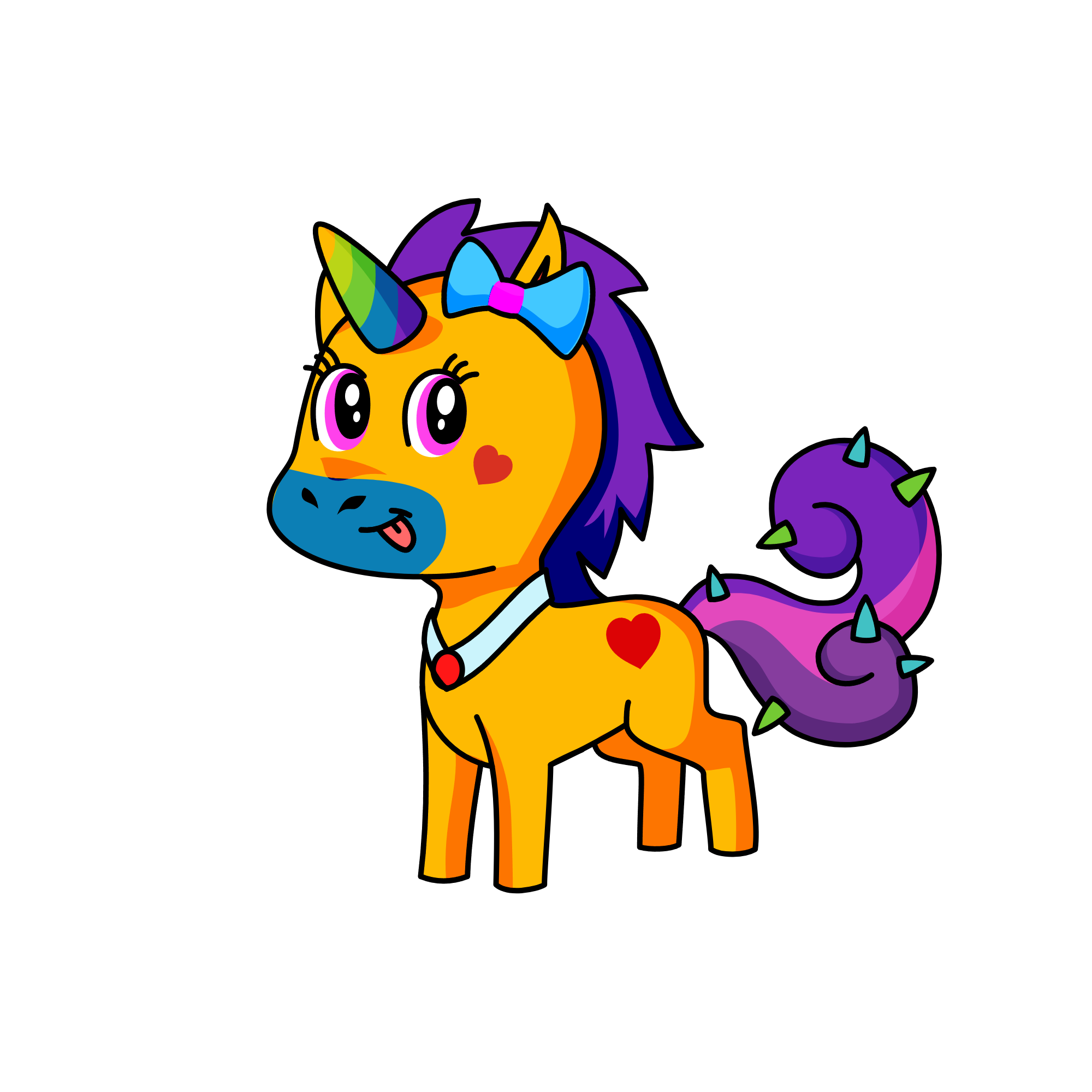 Satsuki, the unicorn