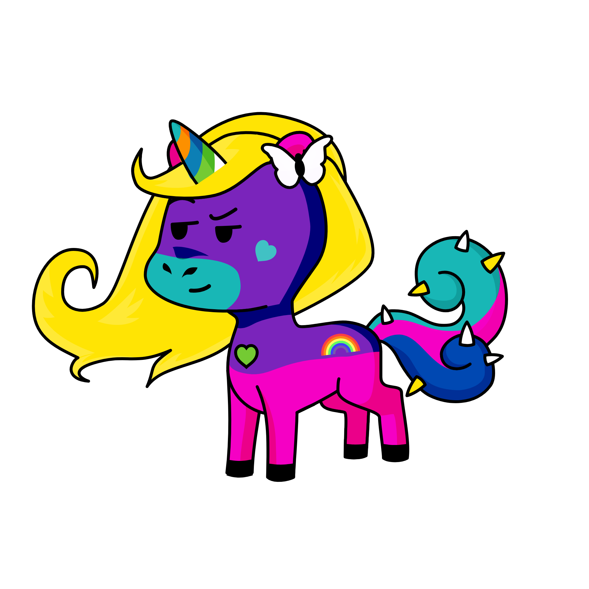 Neigh, the unicorn