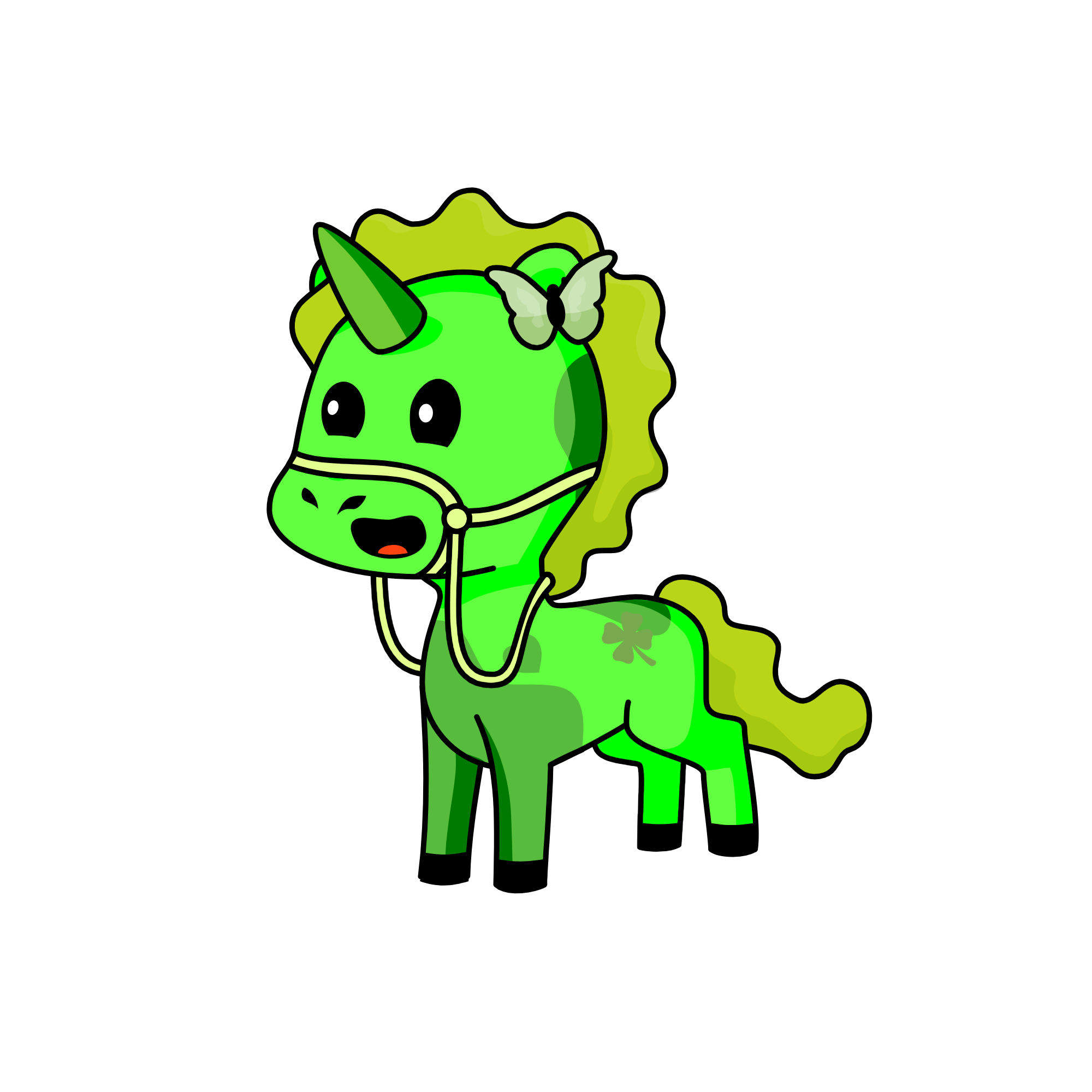 Gabby, the unicorn