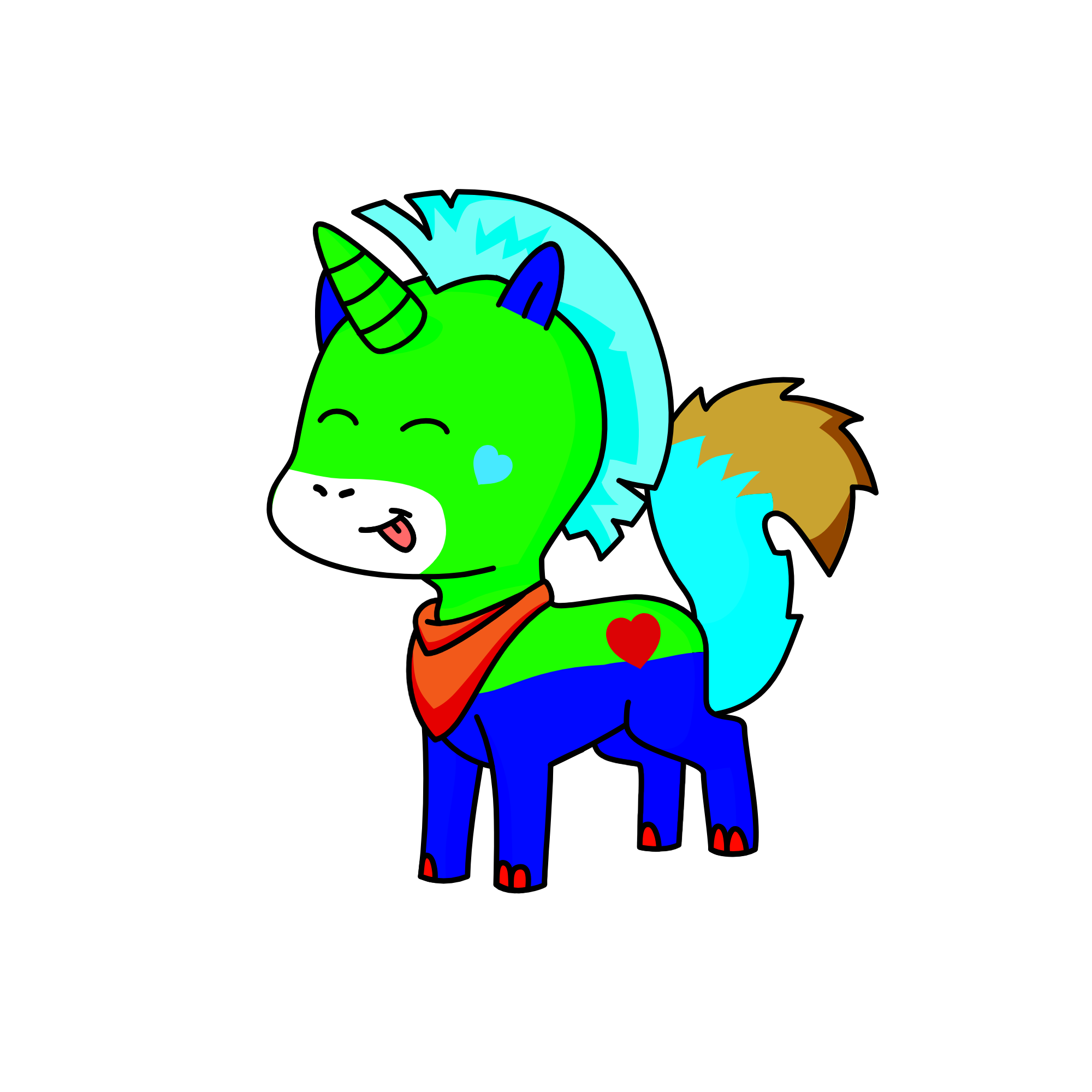 dusttoy, the unicorn