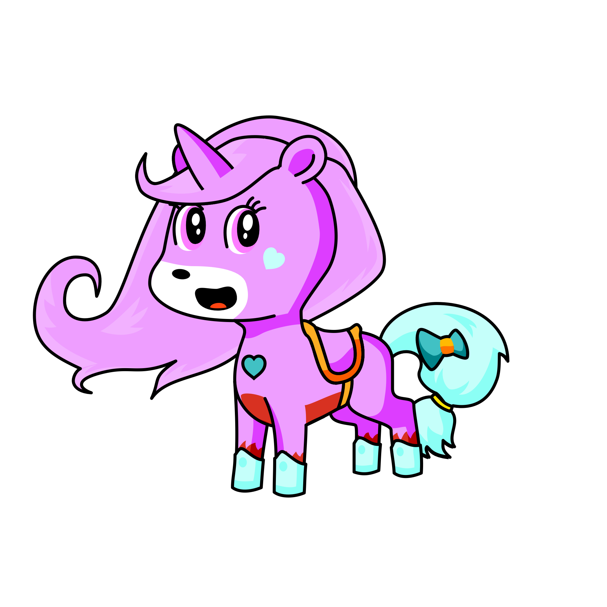 Pearl, the unicorn
