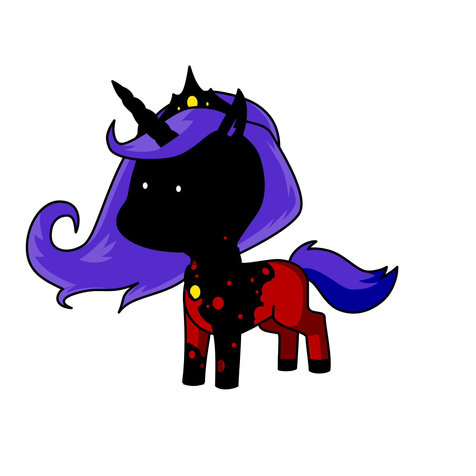 Nightmare Moon, the unicorn