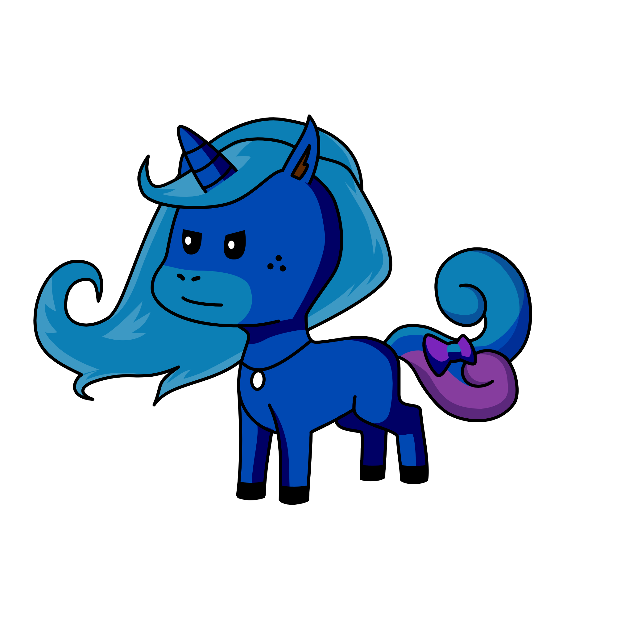 moon, the unicorn