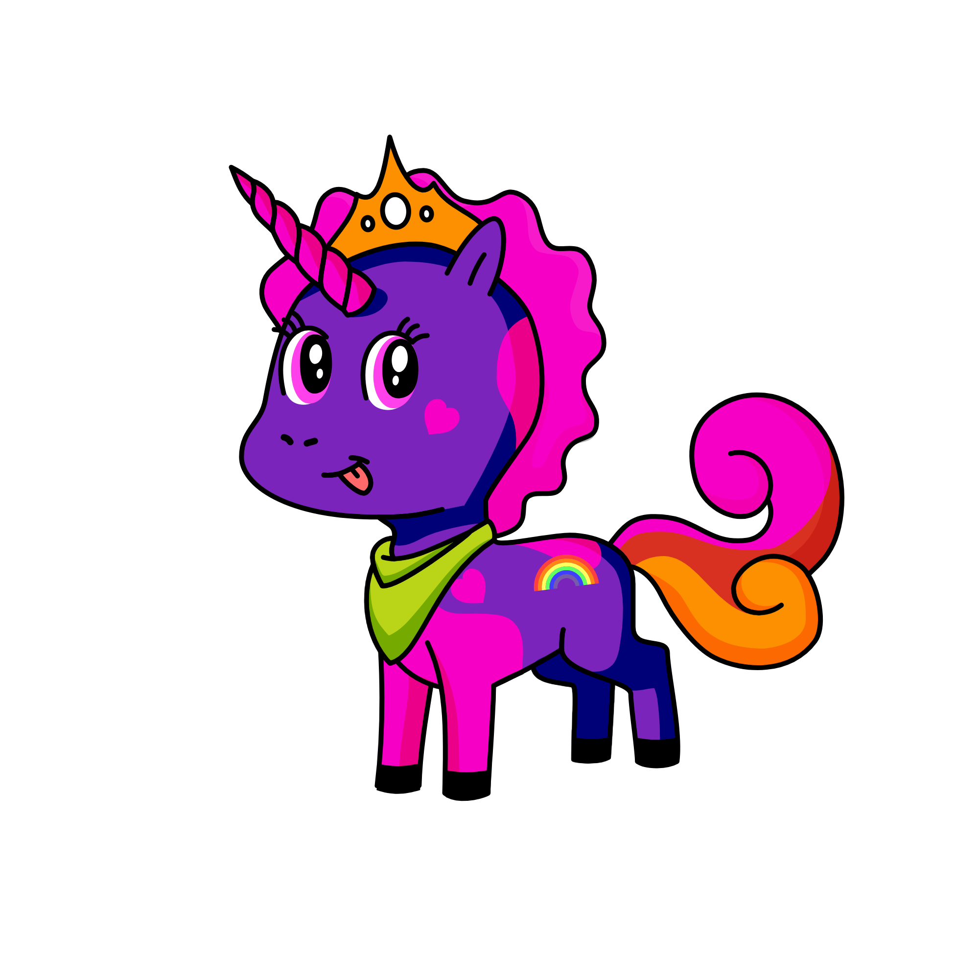 CUPCAKE, the unicorn