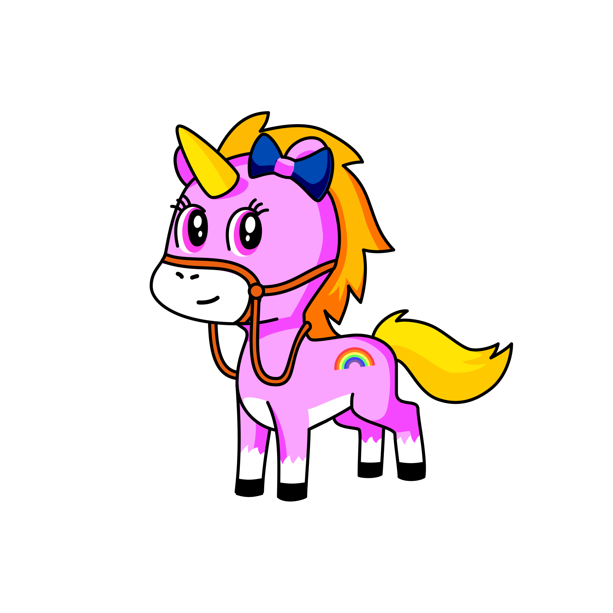 Merrylegs, the unicorn
