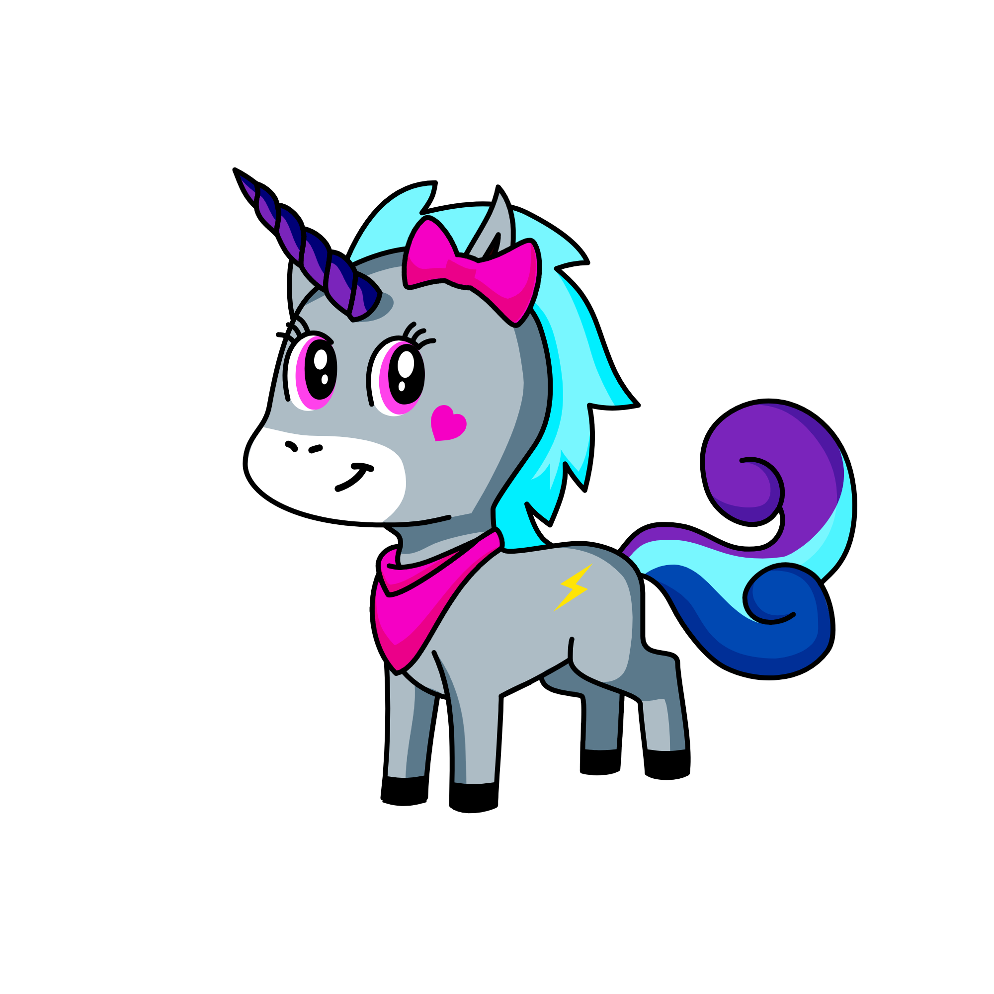 glittersssss, the unicorn