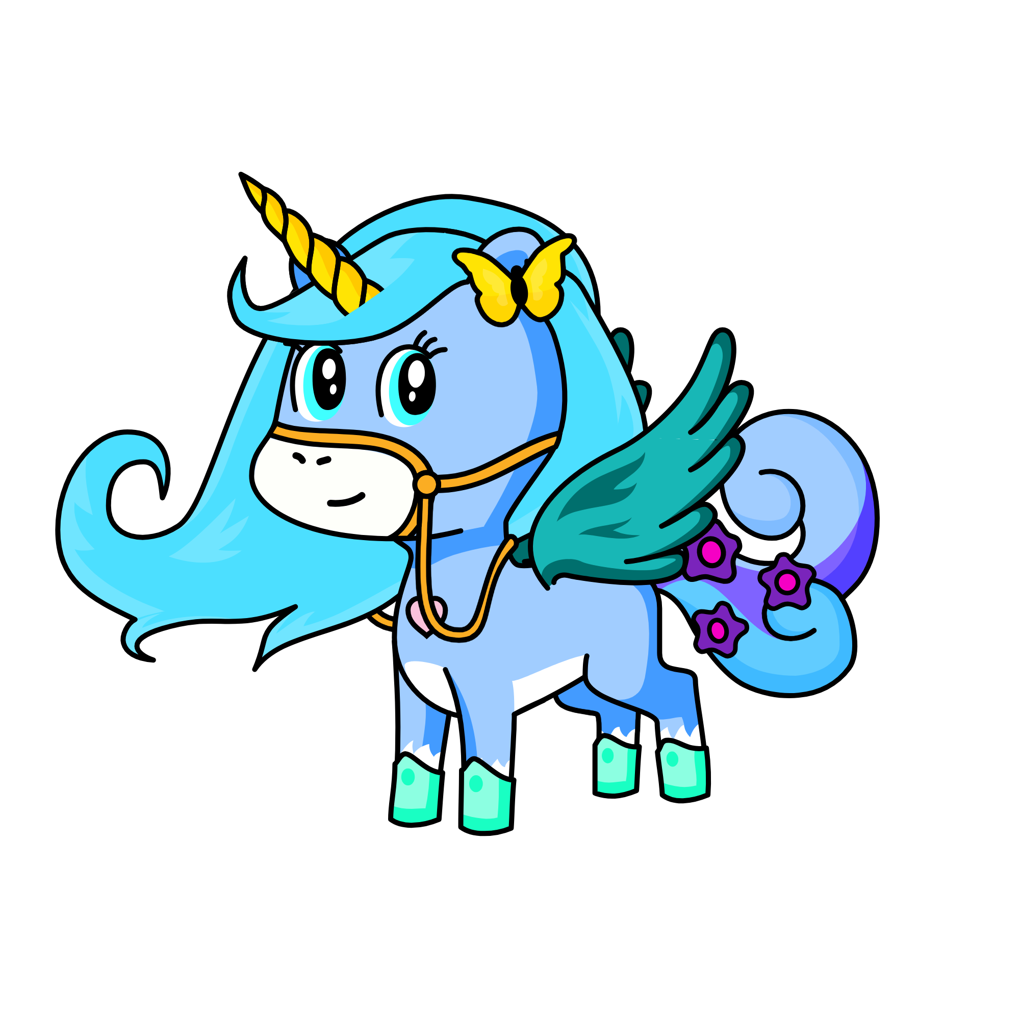 Nora, the unicorn